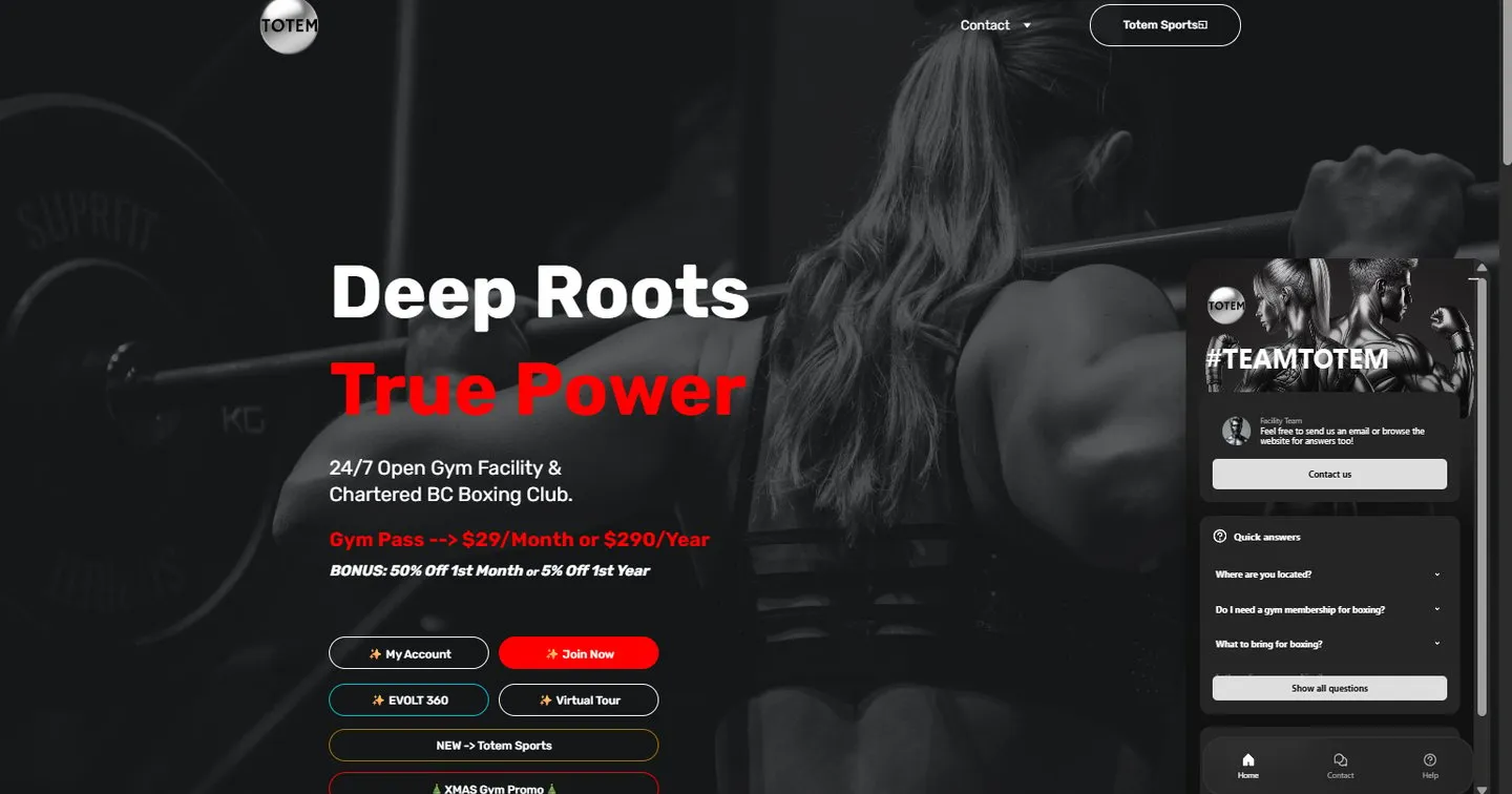 Totem Fitness Inc.