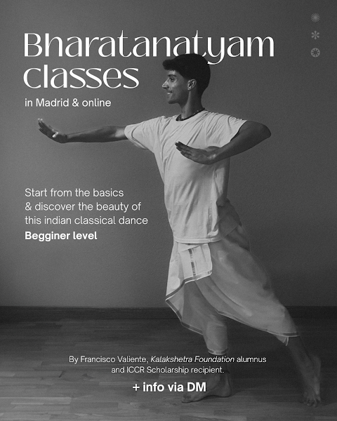 Danza India Bharatanatyam Madrid - Francisco Valiente