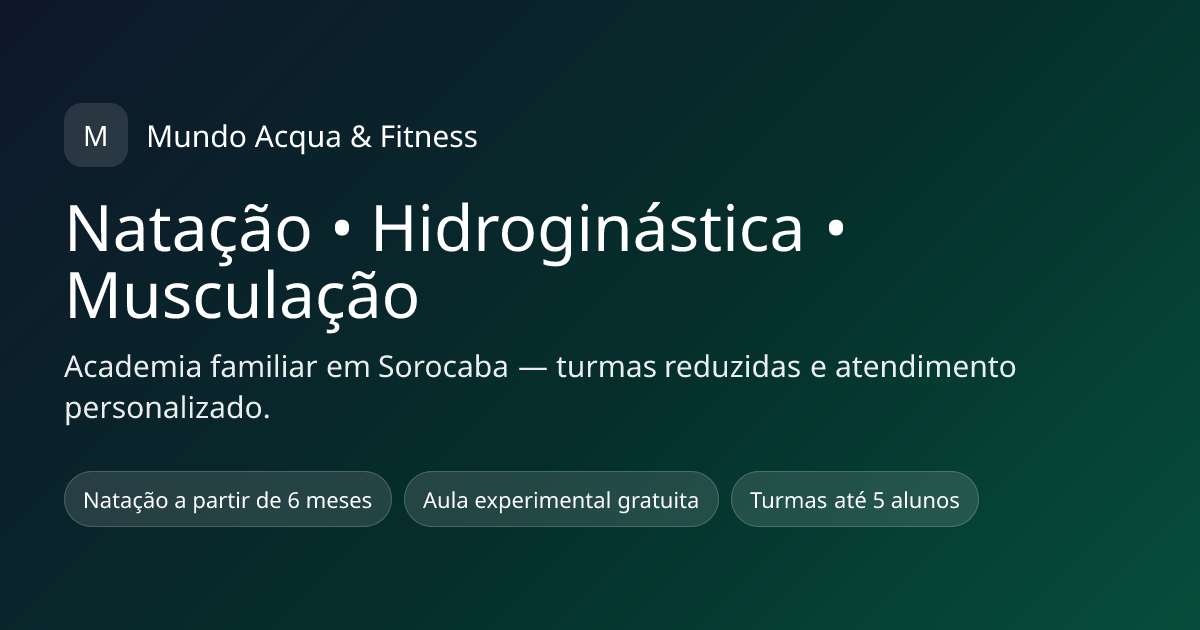 Mundo Acqua & Fitness
