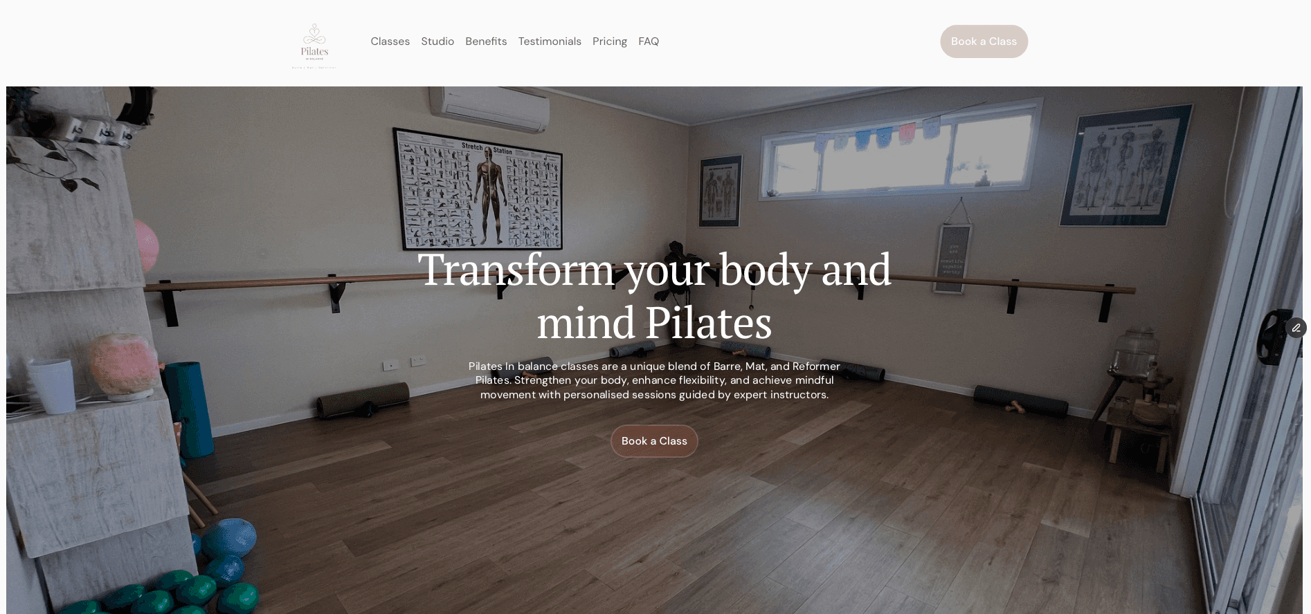 Pilates In Balance