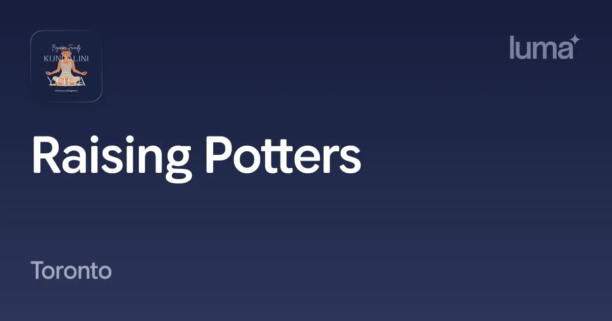 Raising Potters Kundalini Yoga