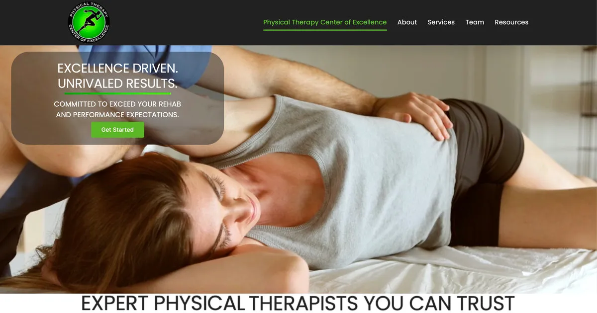 Personal Training - Physical Therapy Center of Excellence