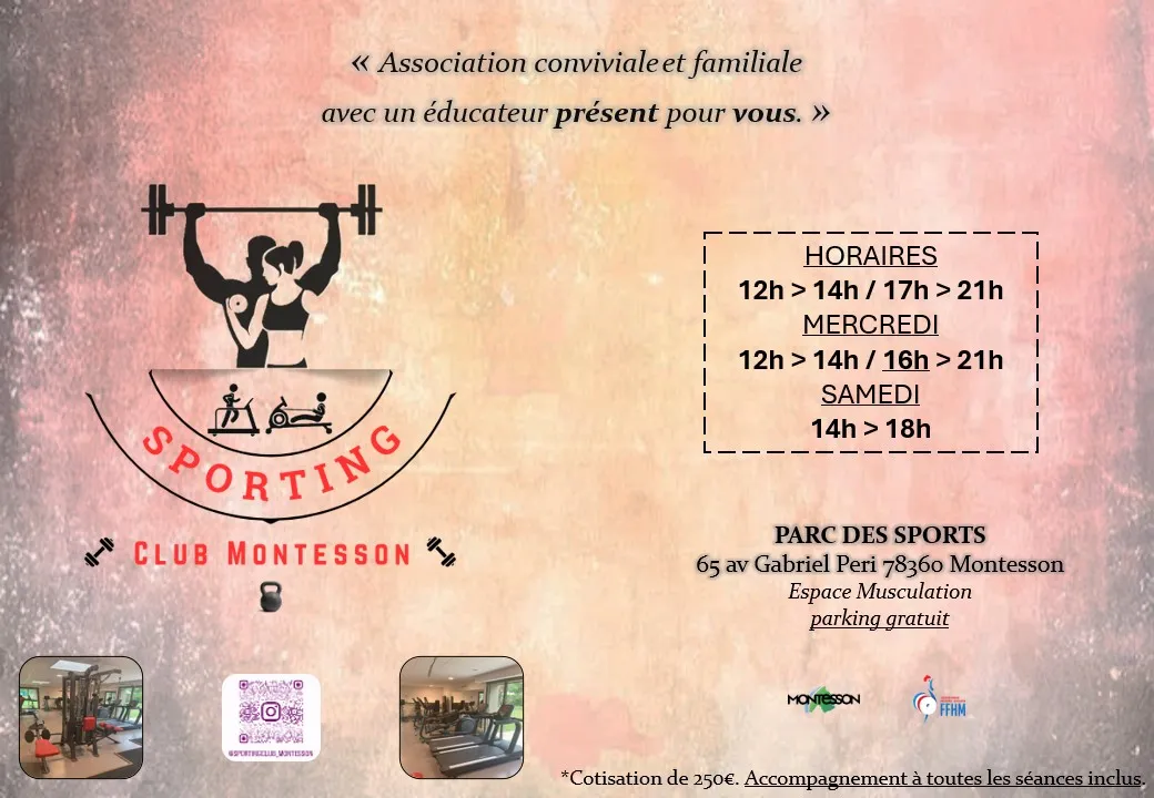 Sporting Club Montesson (musculation-fitness-remise en forme)