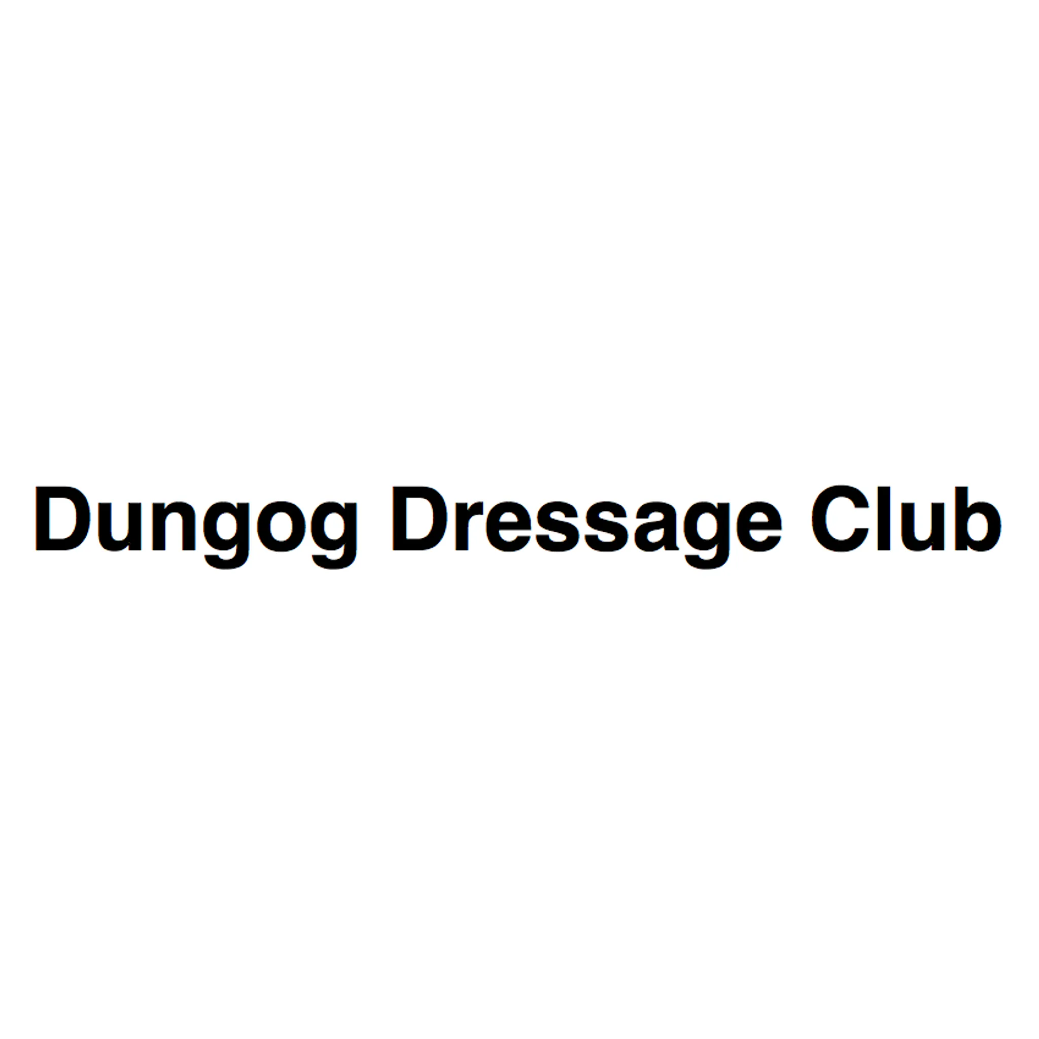 Dungog Dressage Club
