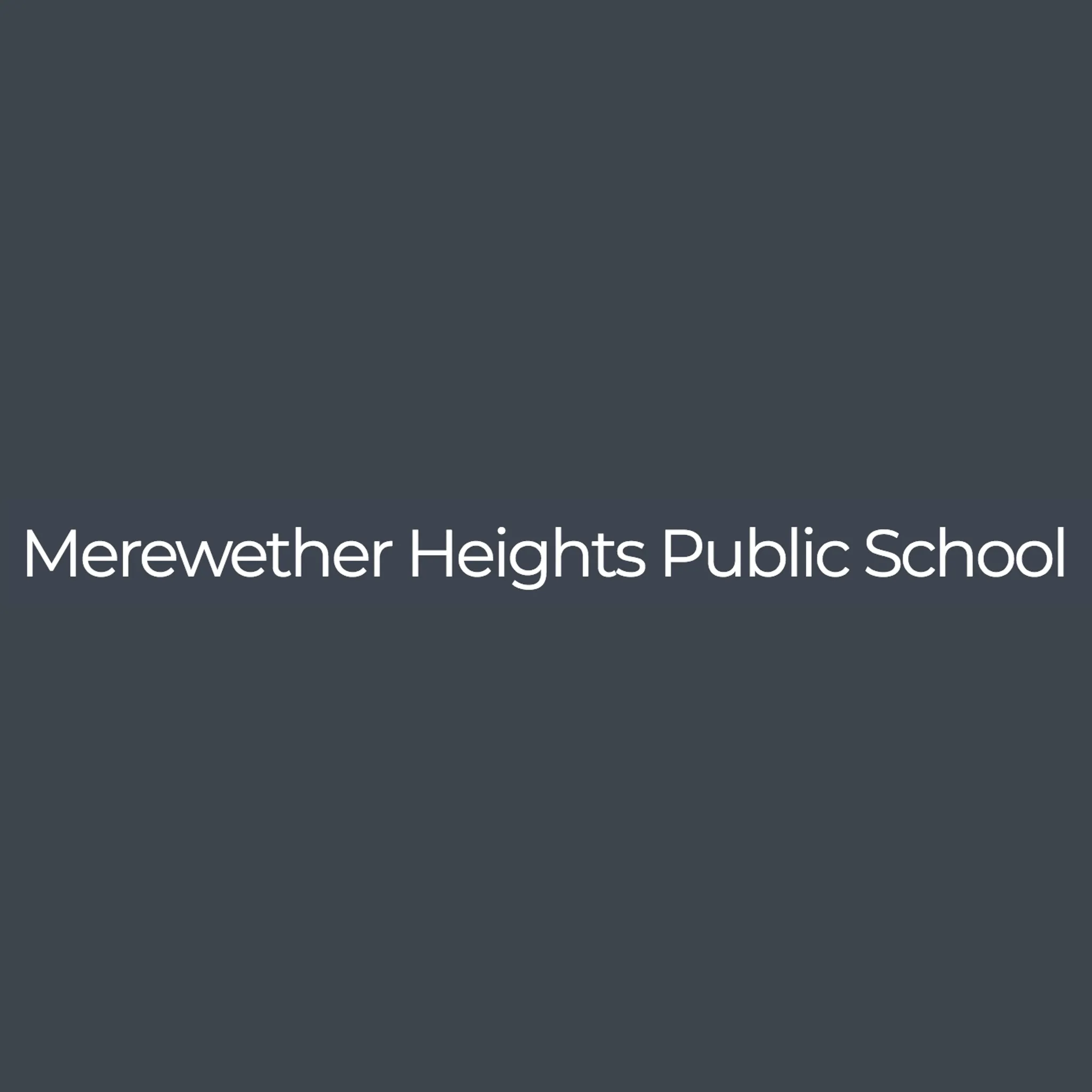Merewether Heights Public School