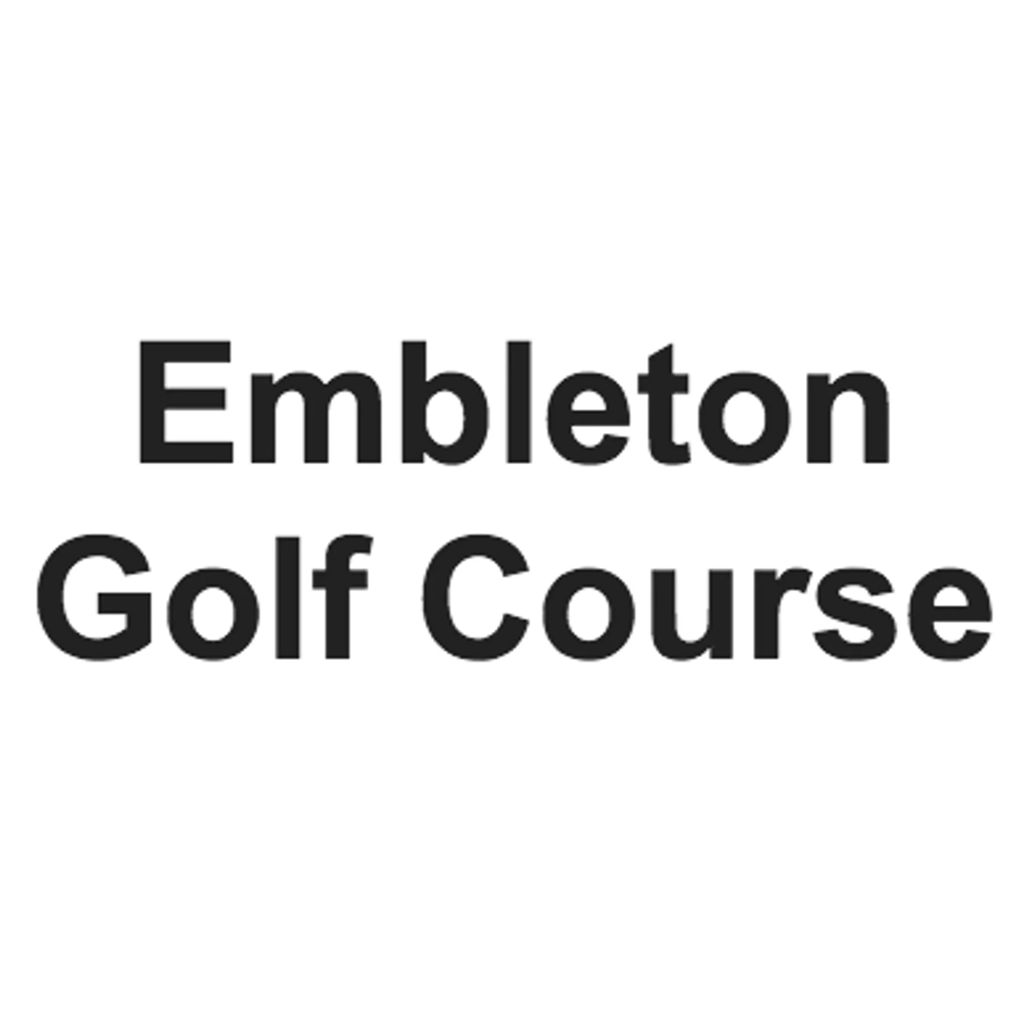 Embleton Golf Course