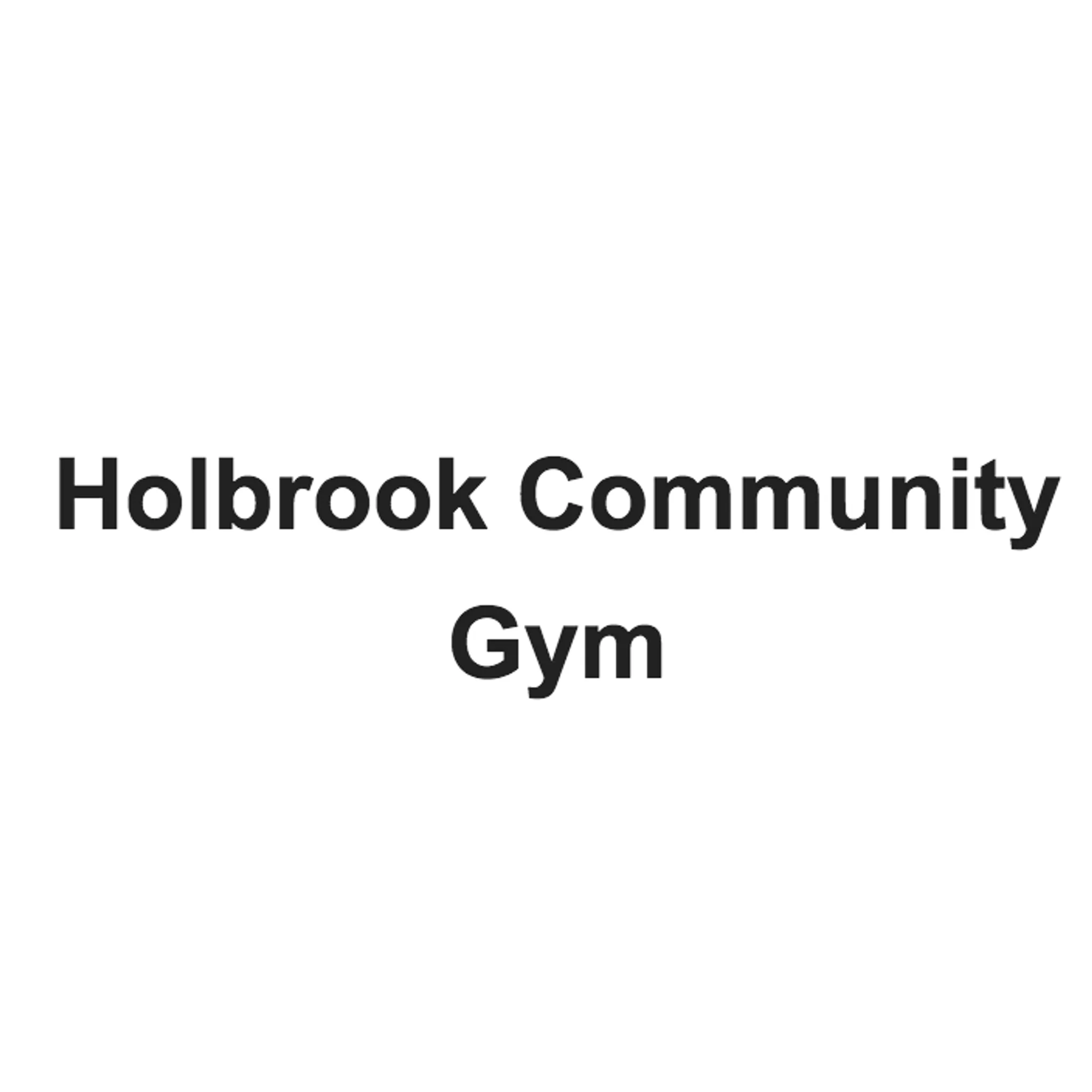 Holbrook Community Gym 