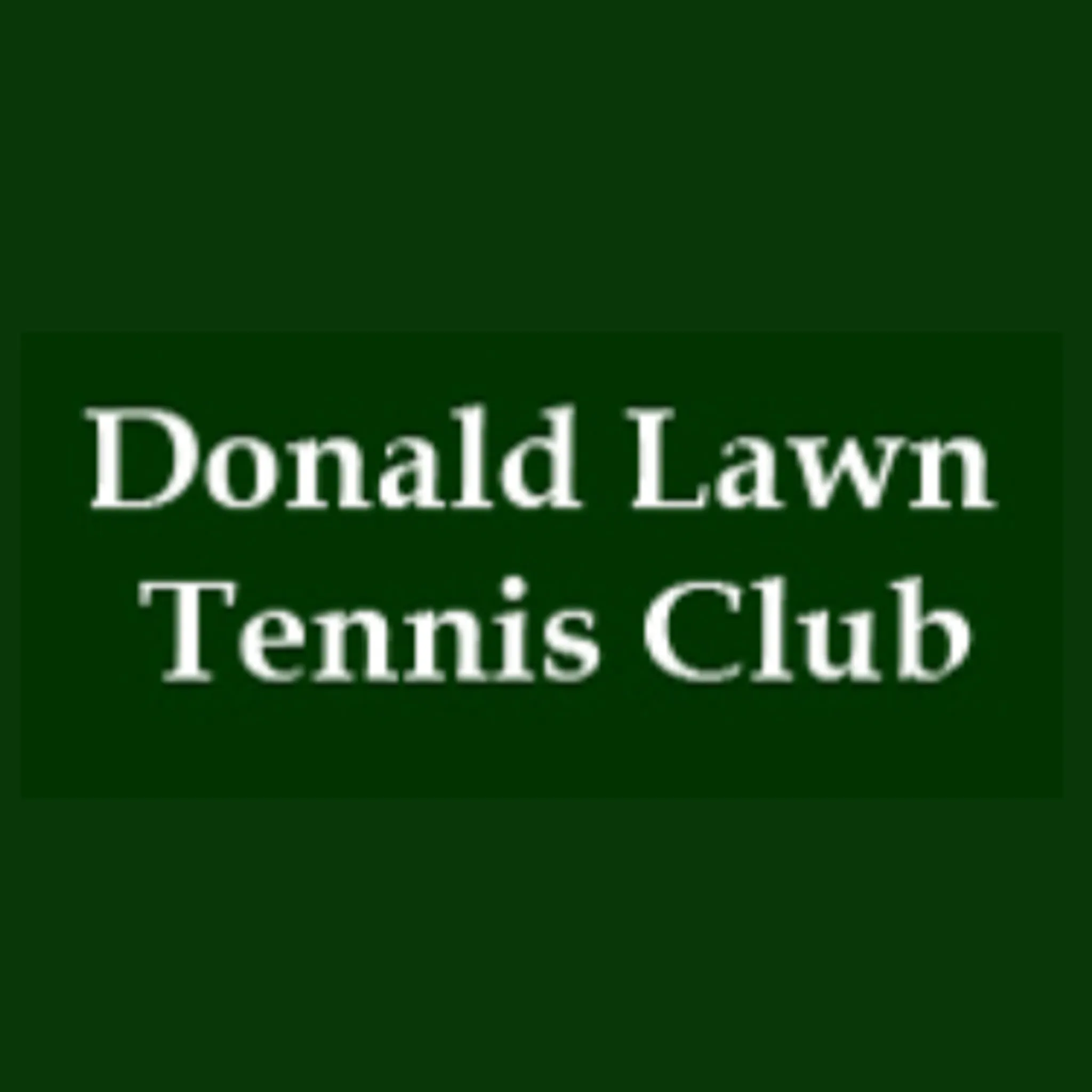 Donald Lawn Tennis Club