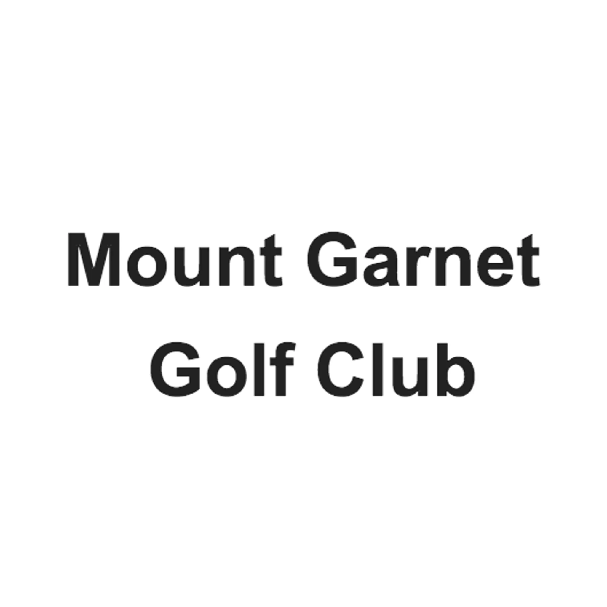 Mount Garnet Golf Club