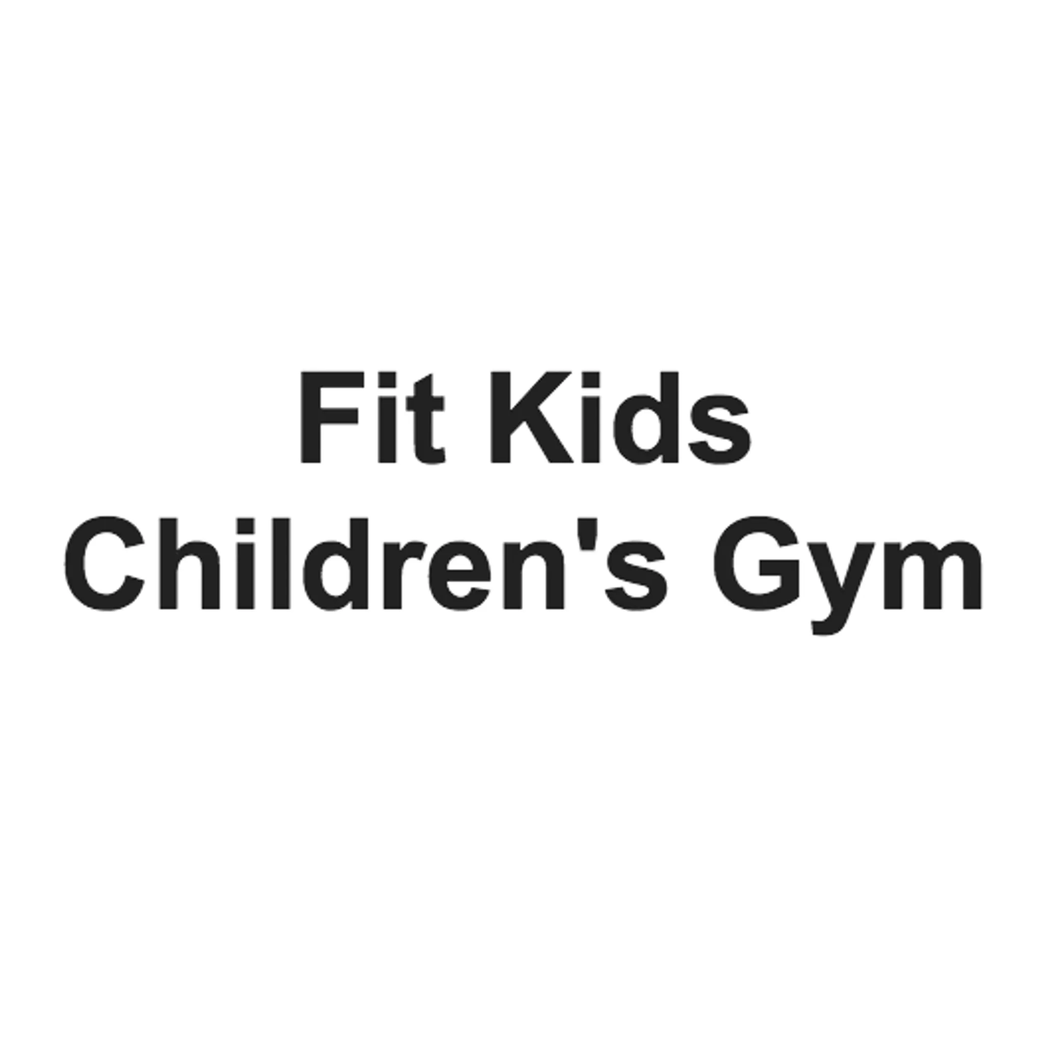 Fit Kids Children's Gym