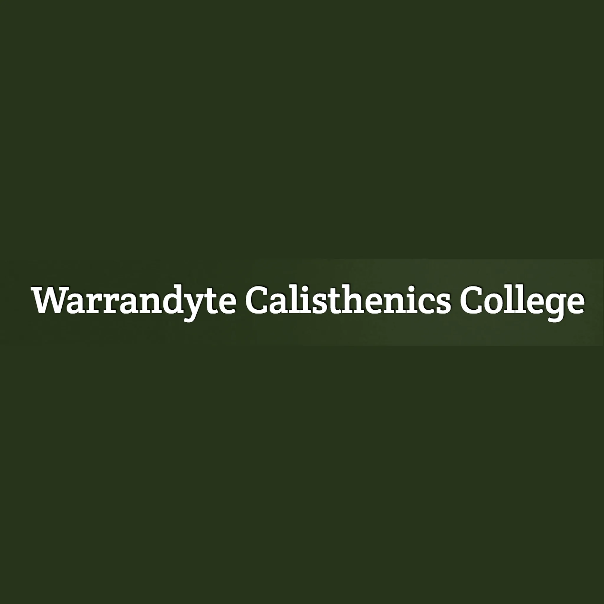Warrandyte Calisthenics College