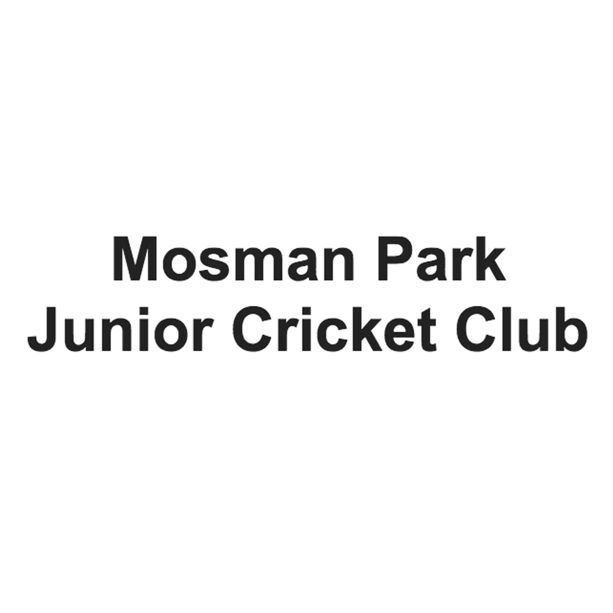 Mosman Park Junior Cricket Club