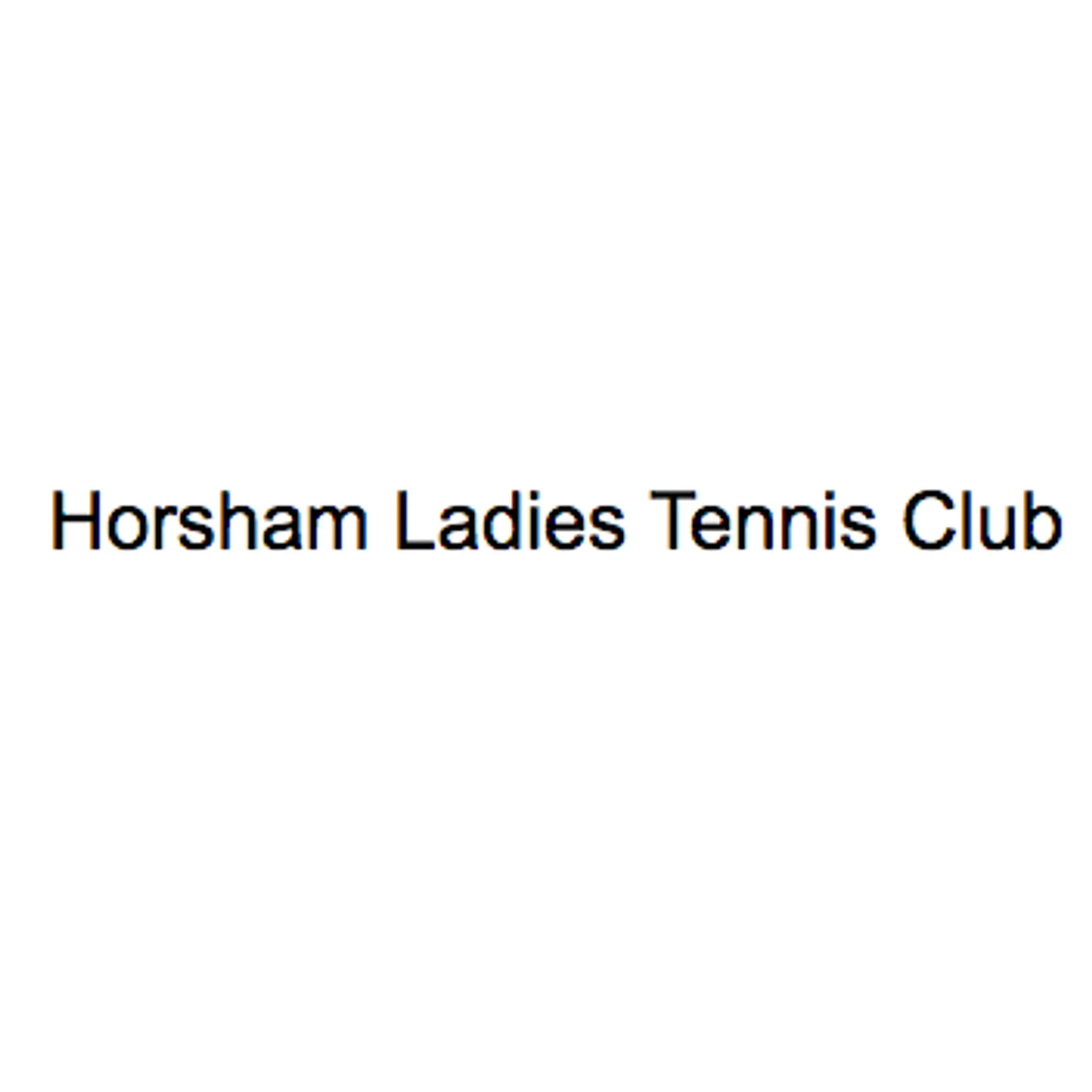 Horsham Ladies Tennis Club