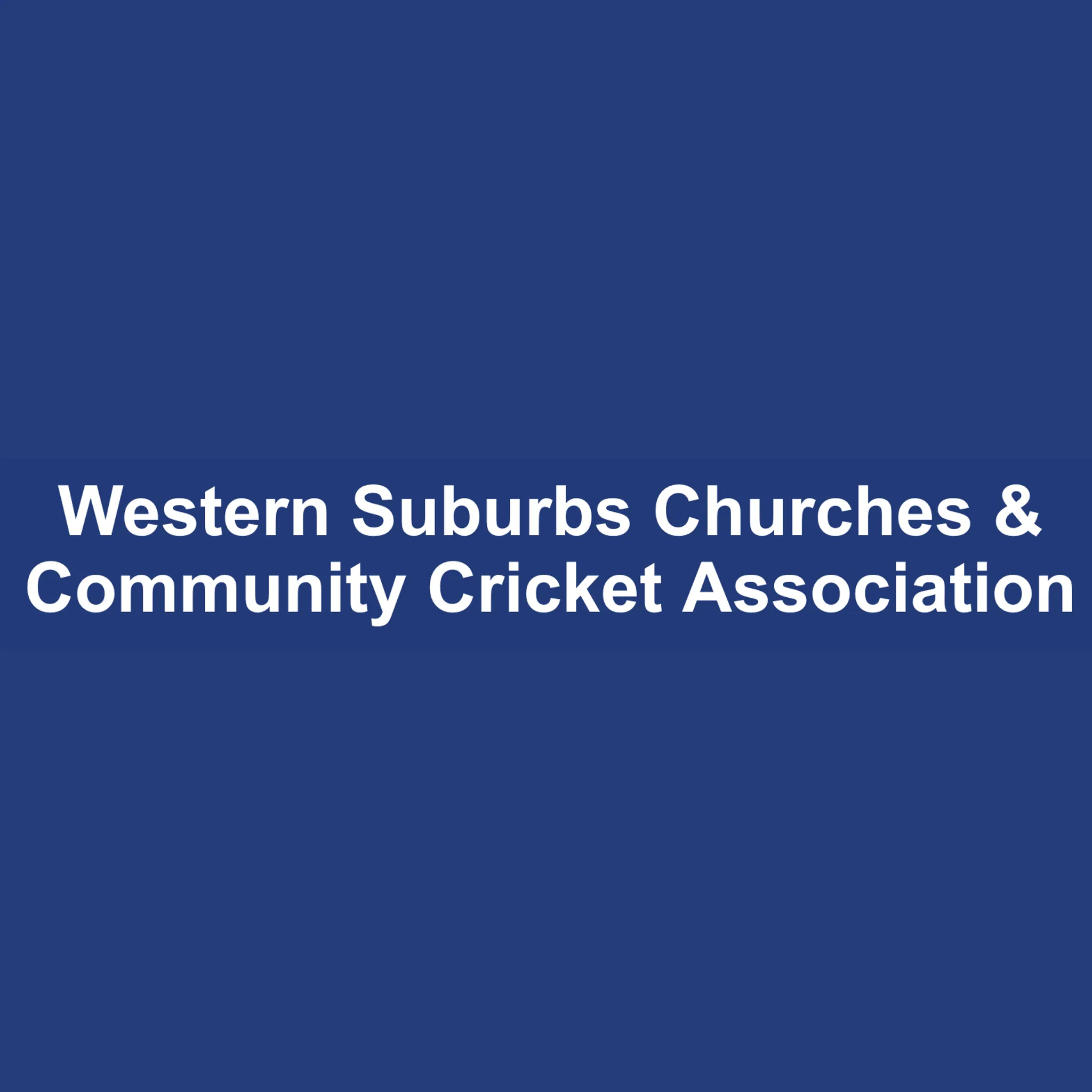 Western Suburbs United Churches Cricket Association