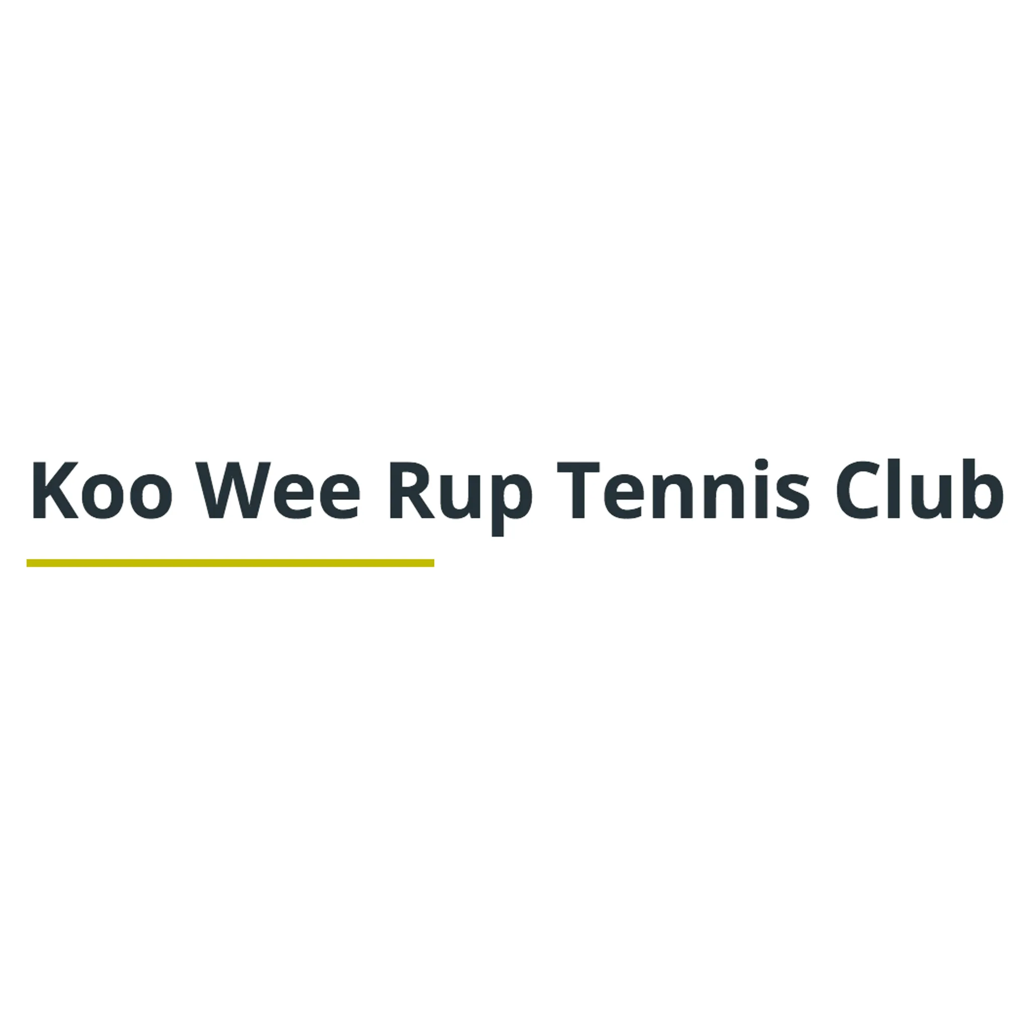 Koo Wee Rup Tennis Club