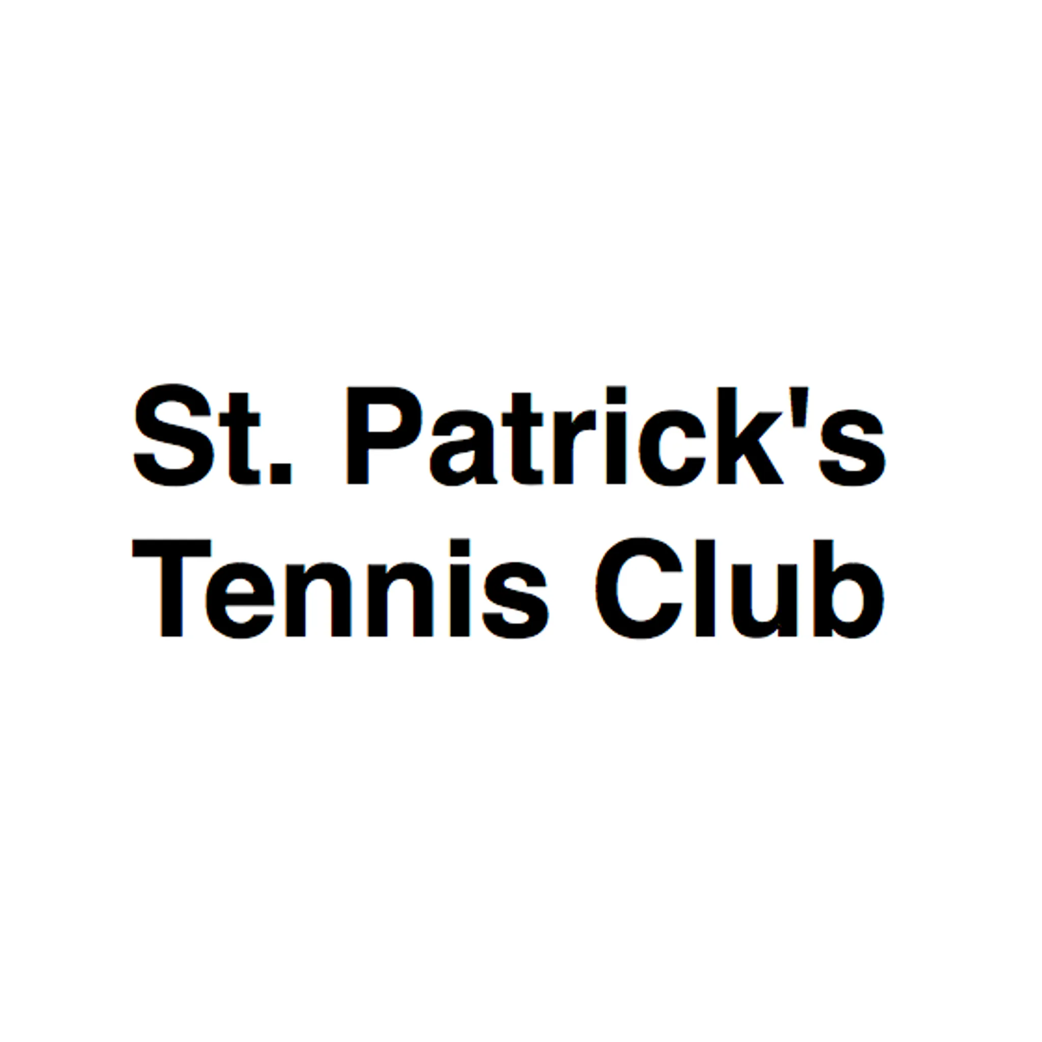 St Patricks Tennis Club