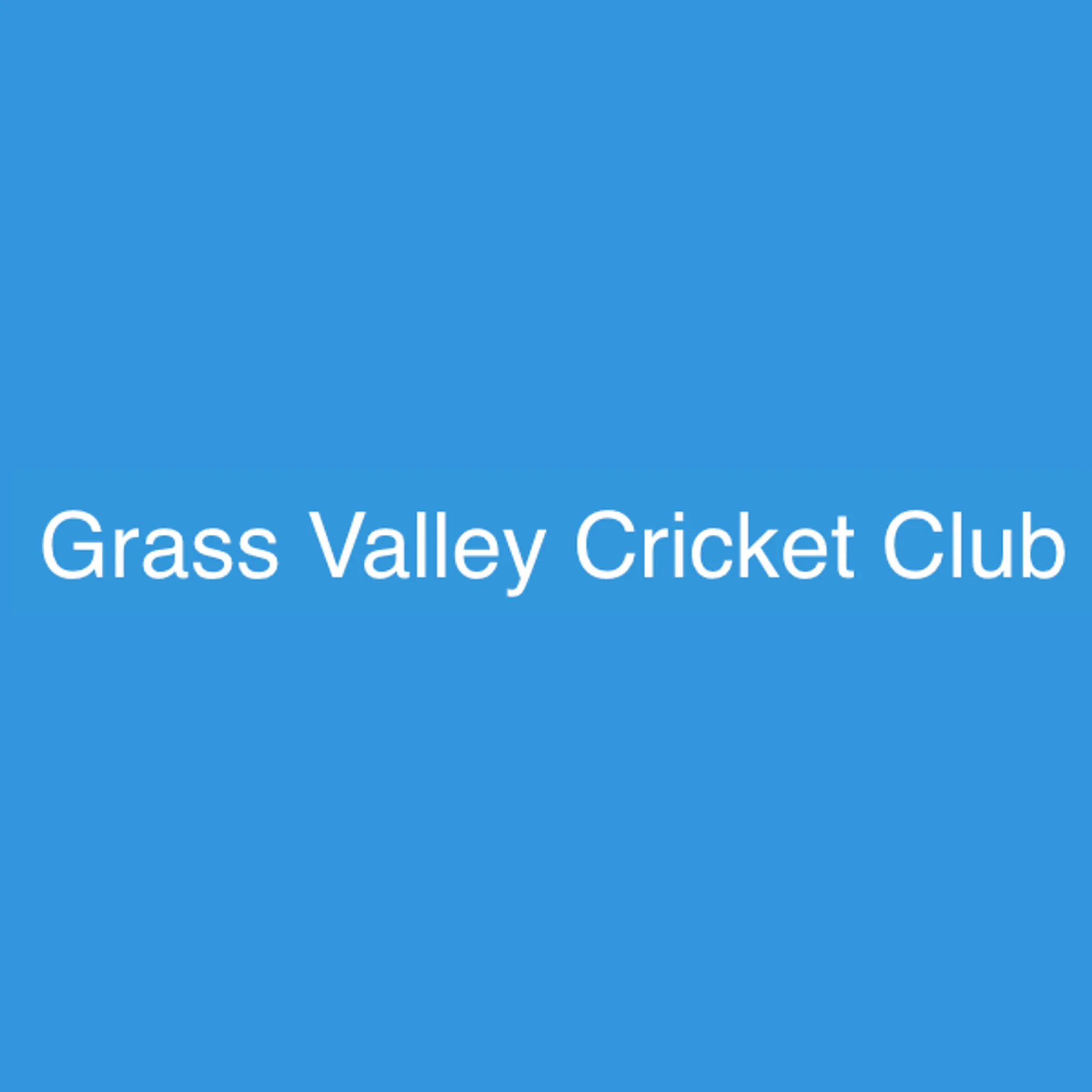 Grass Valley Cricket Club
