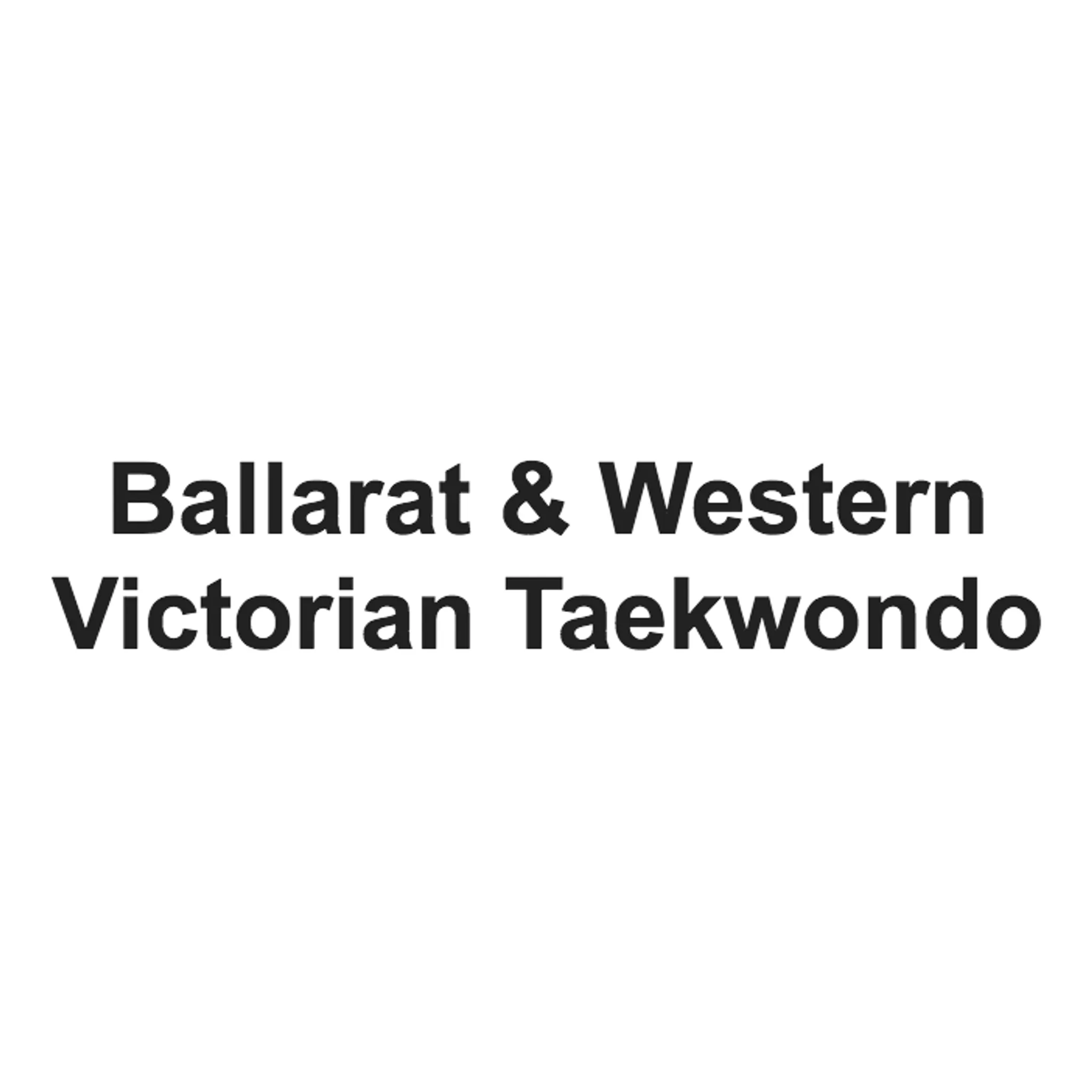 Ballarat & Western Victorian Taekwondo
