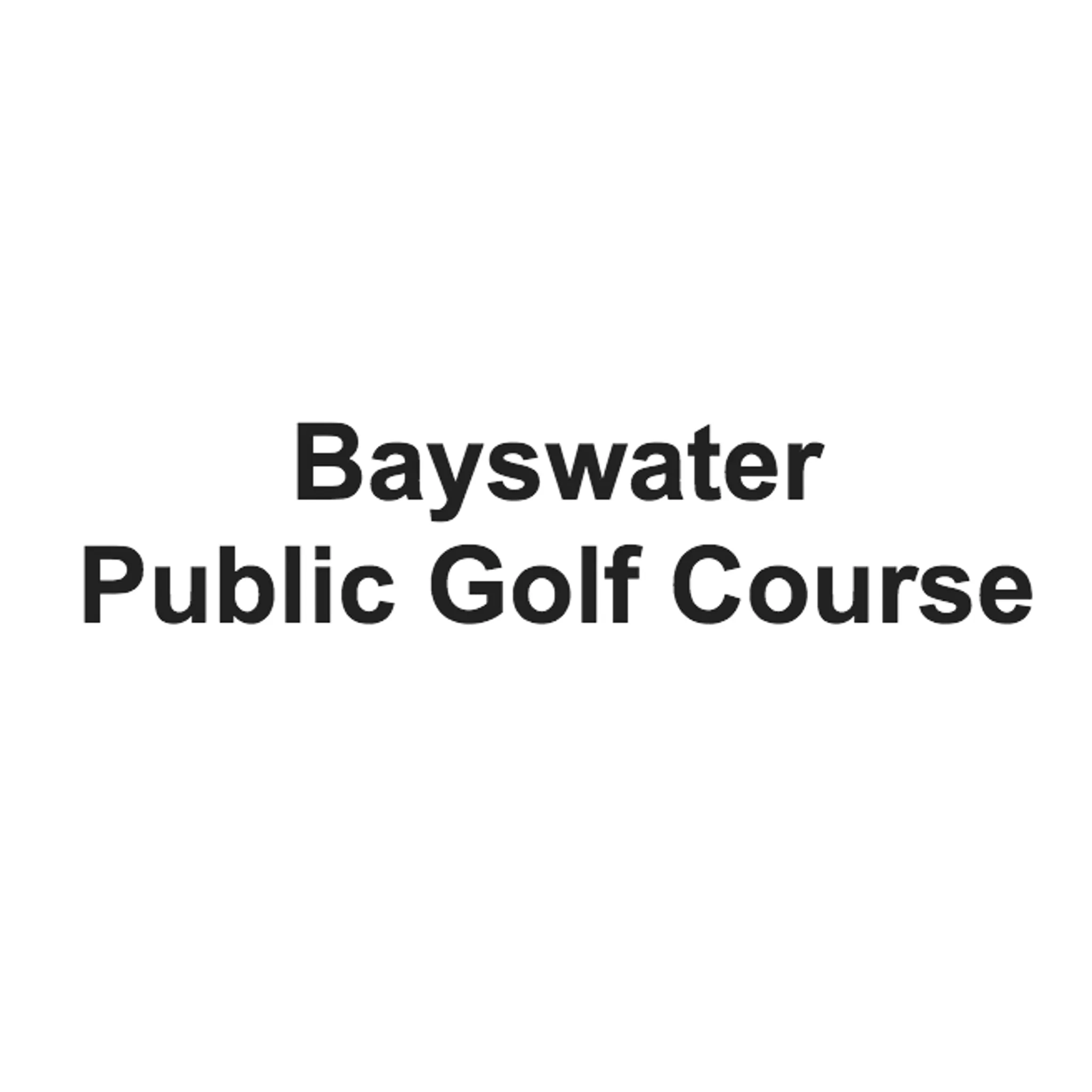 Bayswater Public Golf Course