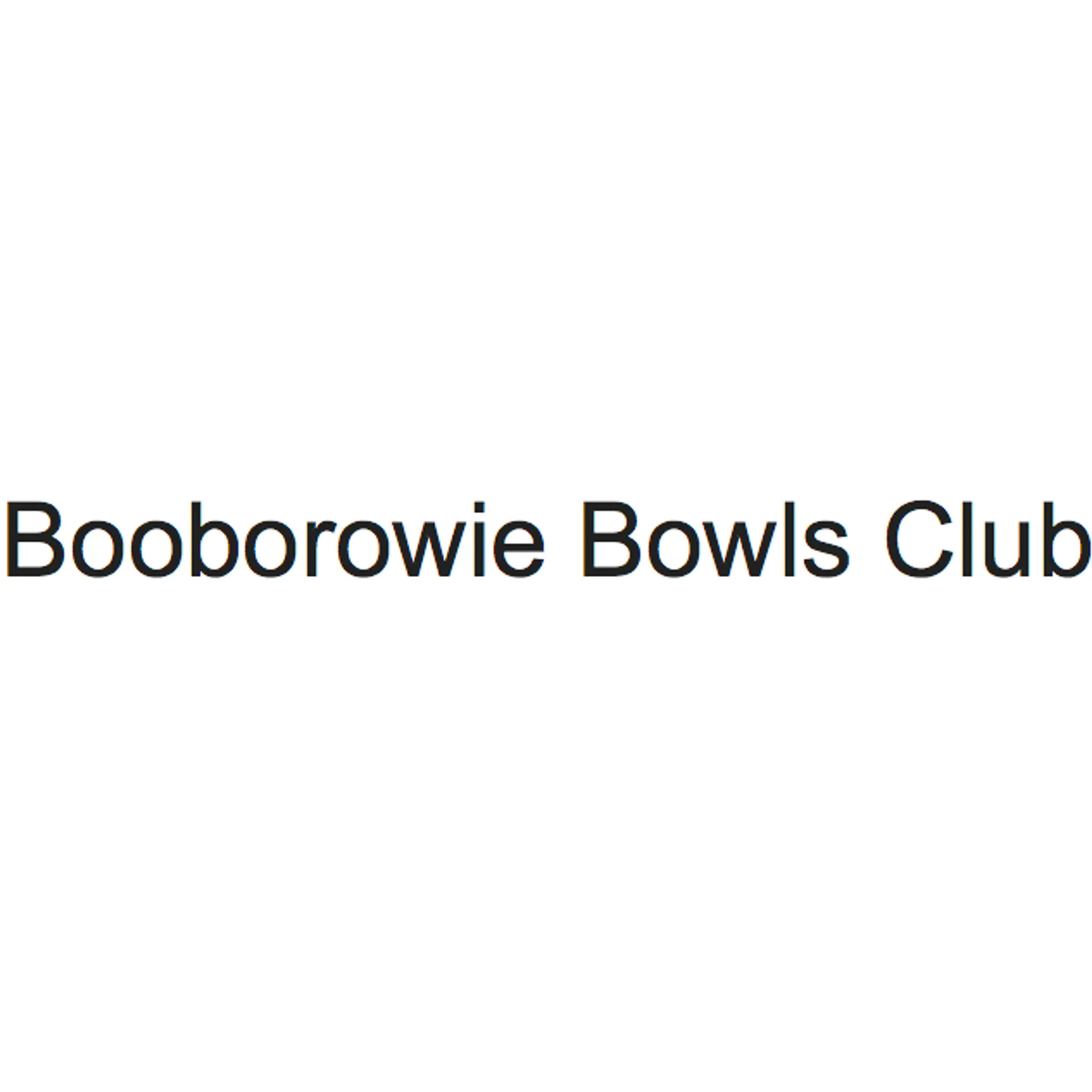 Booborowie Bowls Club