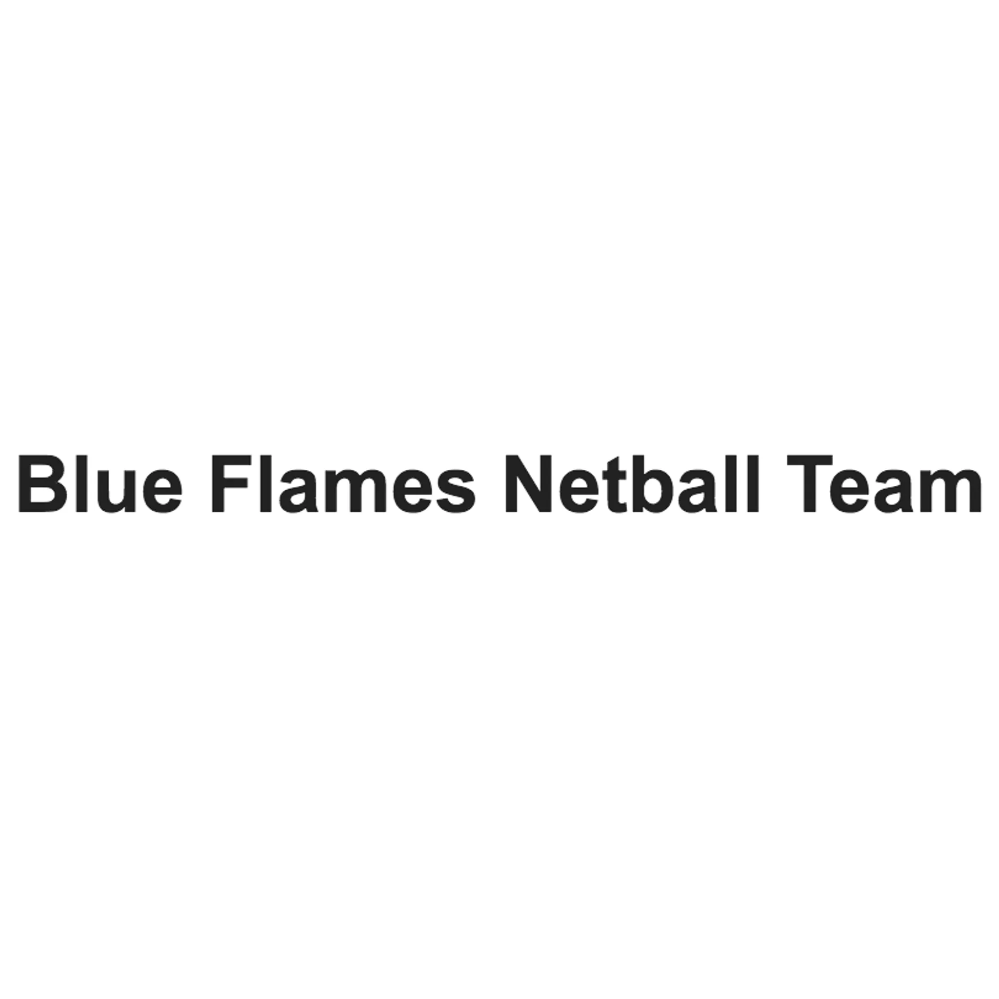 Blue Flames Netball Team