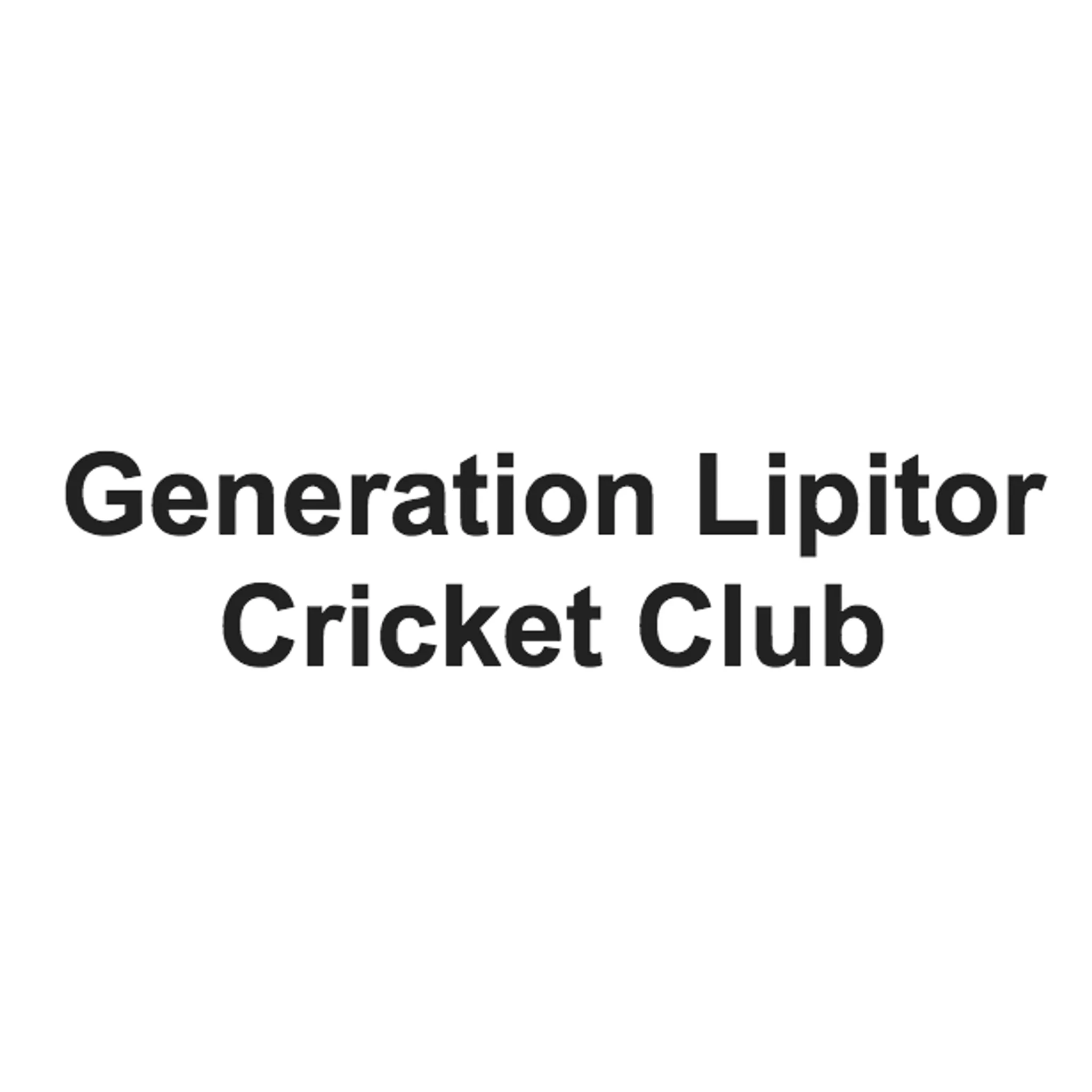 Generation Lipitor Cricket Club