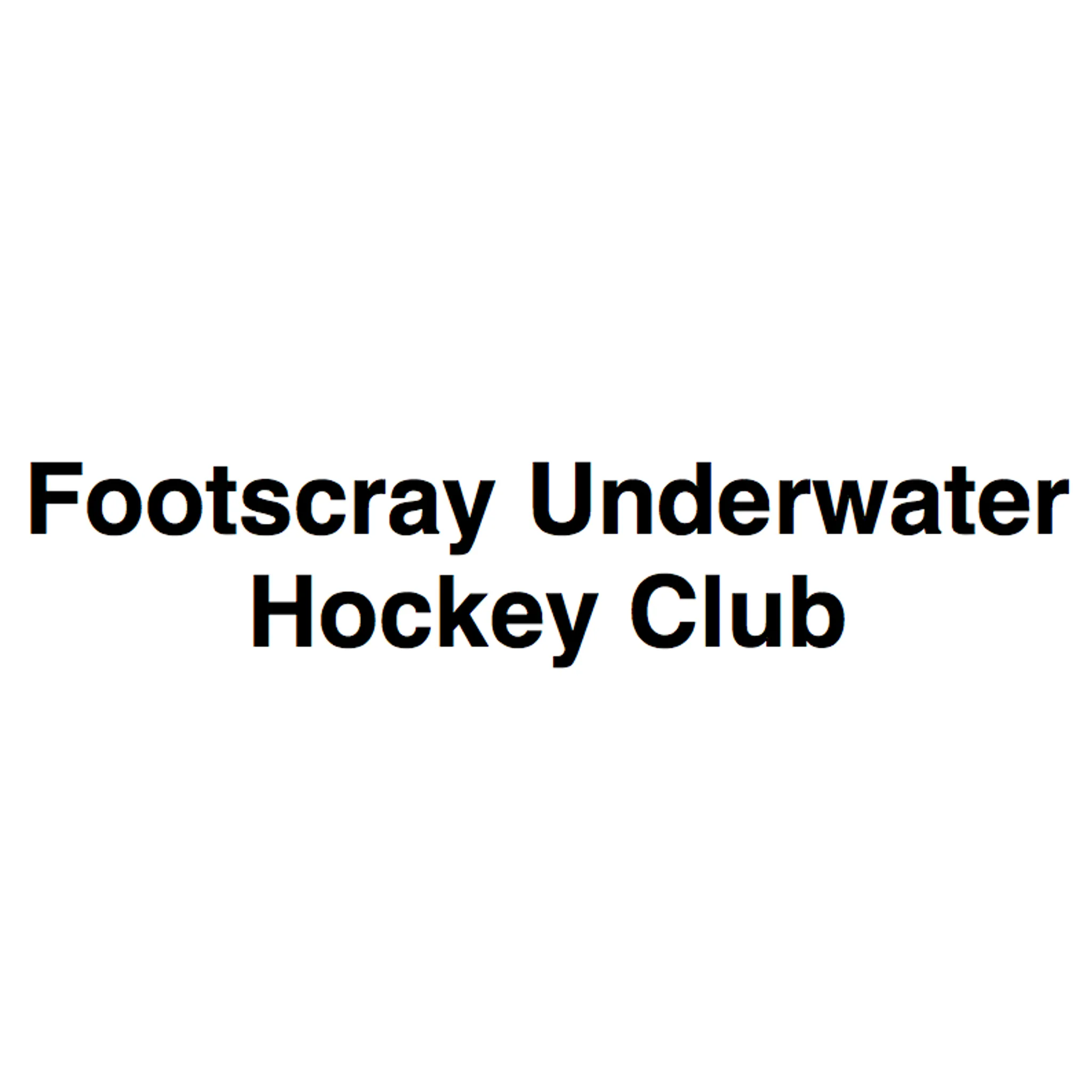 Footscray Underwater Hockey Club