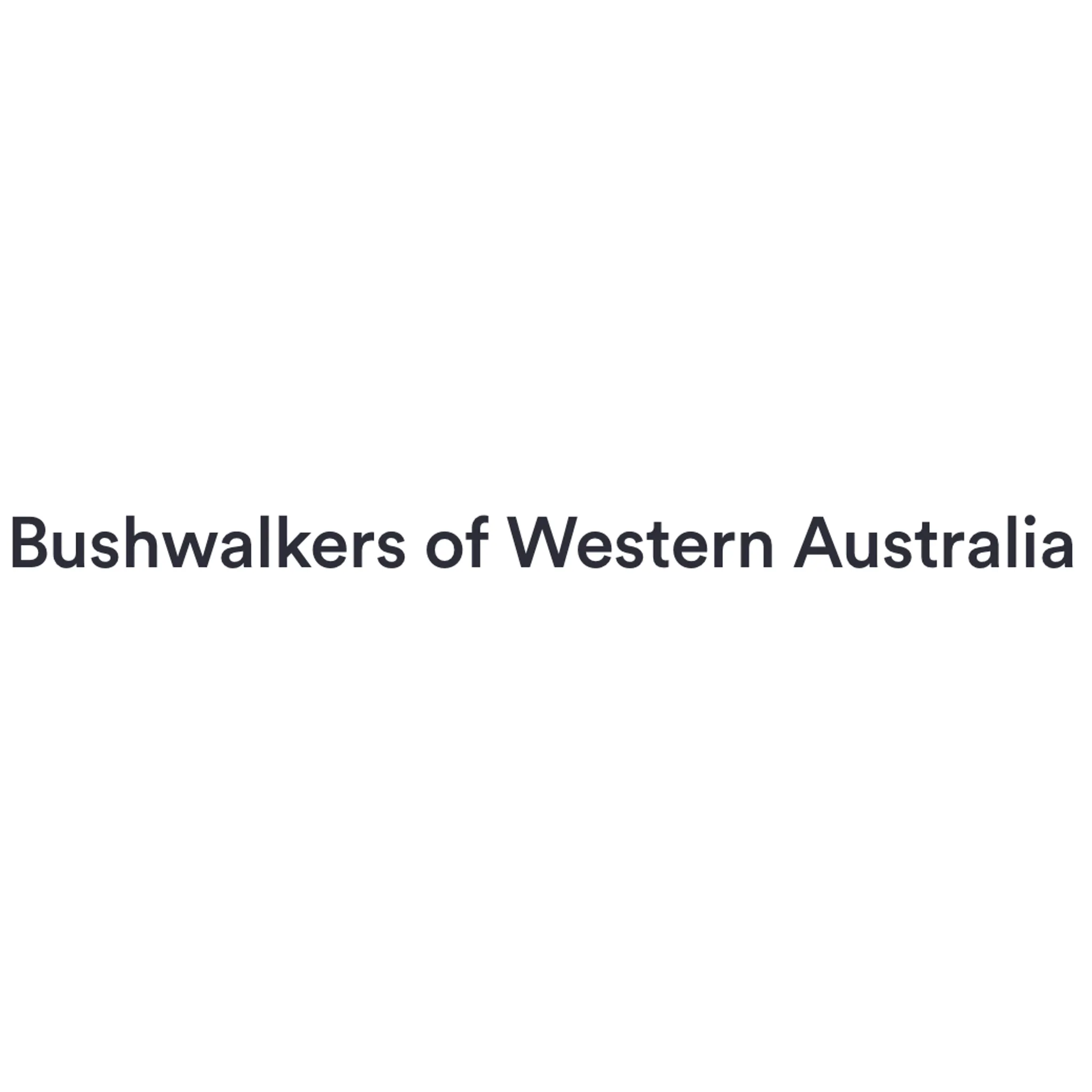 Bushwalkers of Western Australia 