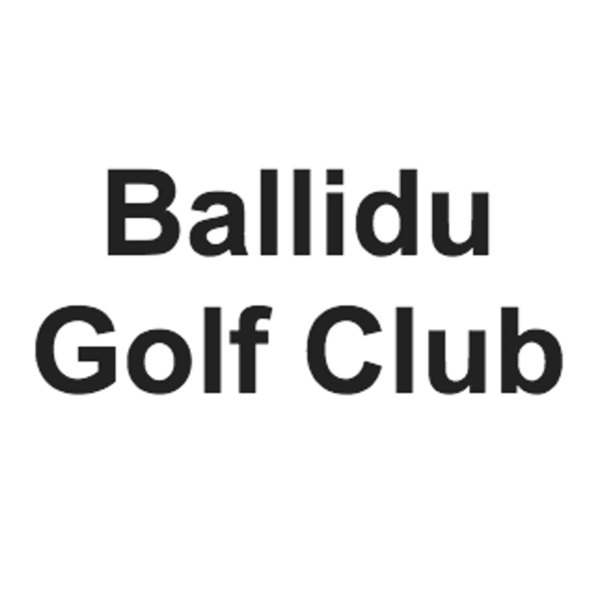 Ballidu Golf Club