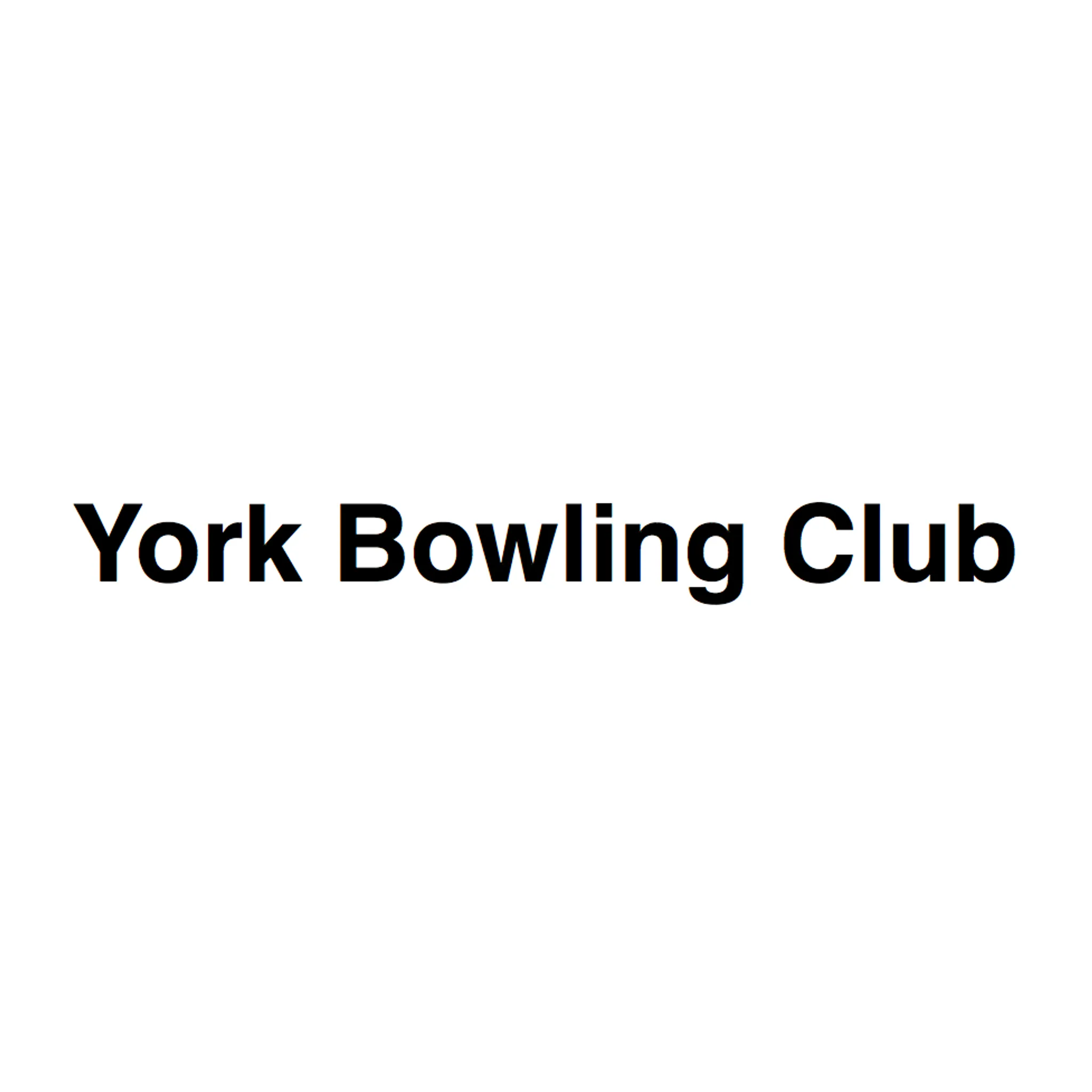 York Bowling Club