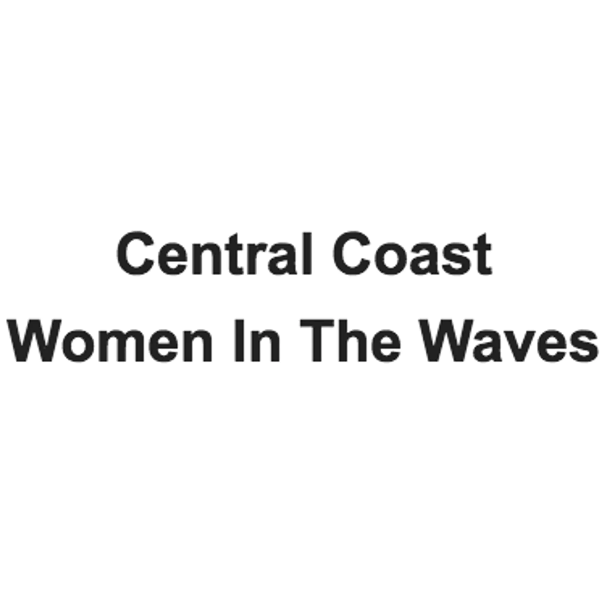 Central Coast Women In The Waves
