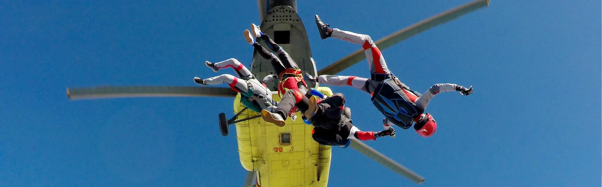 Skydiving banner