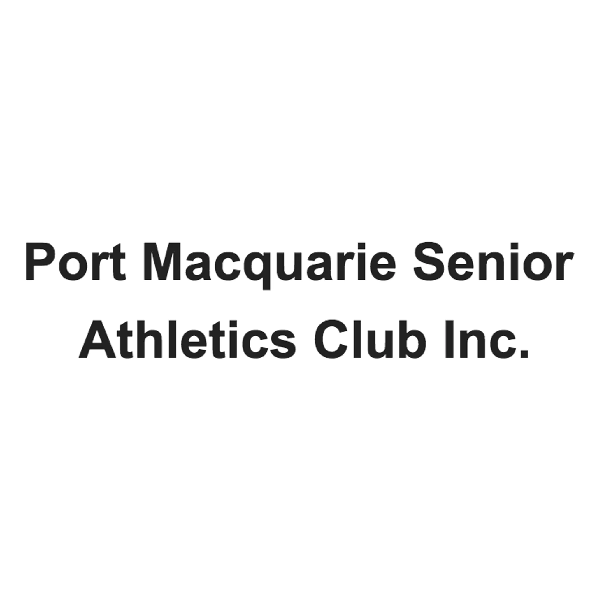 Port Macquarie Senior Athletics Club Inc.