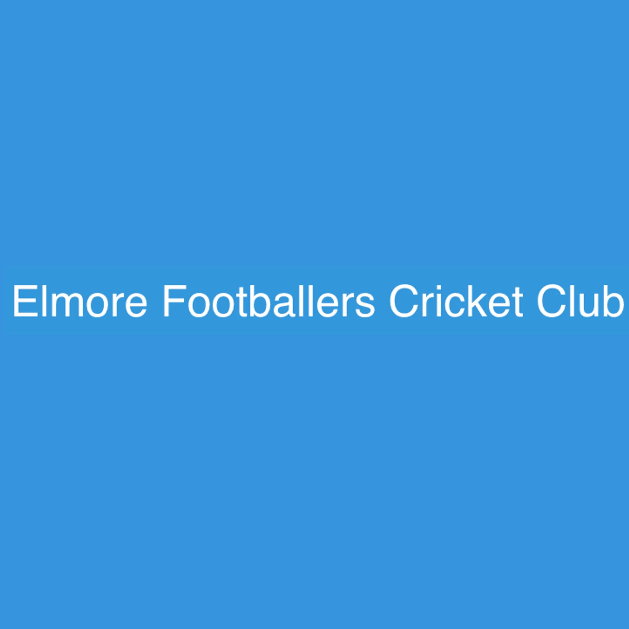 Elmore Footballers Cricket Club