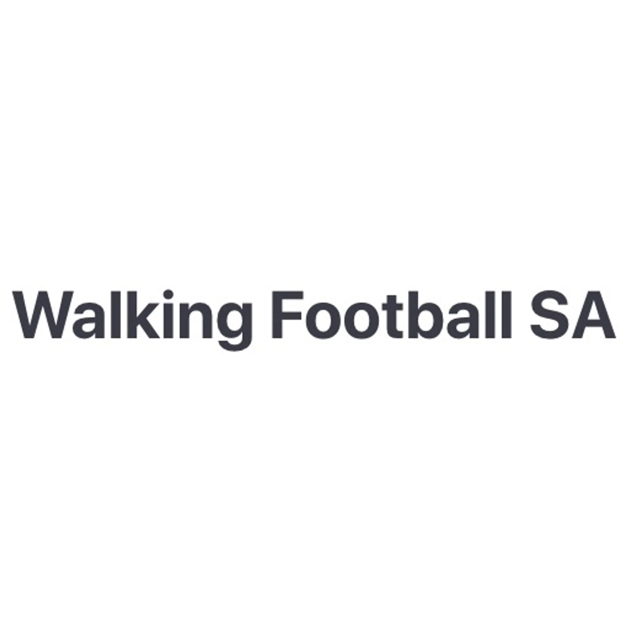Walking Football SA