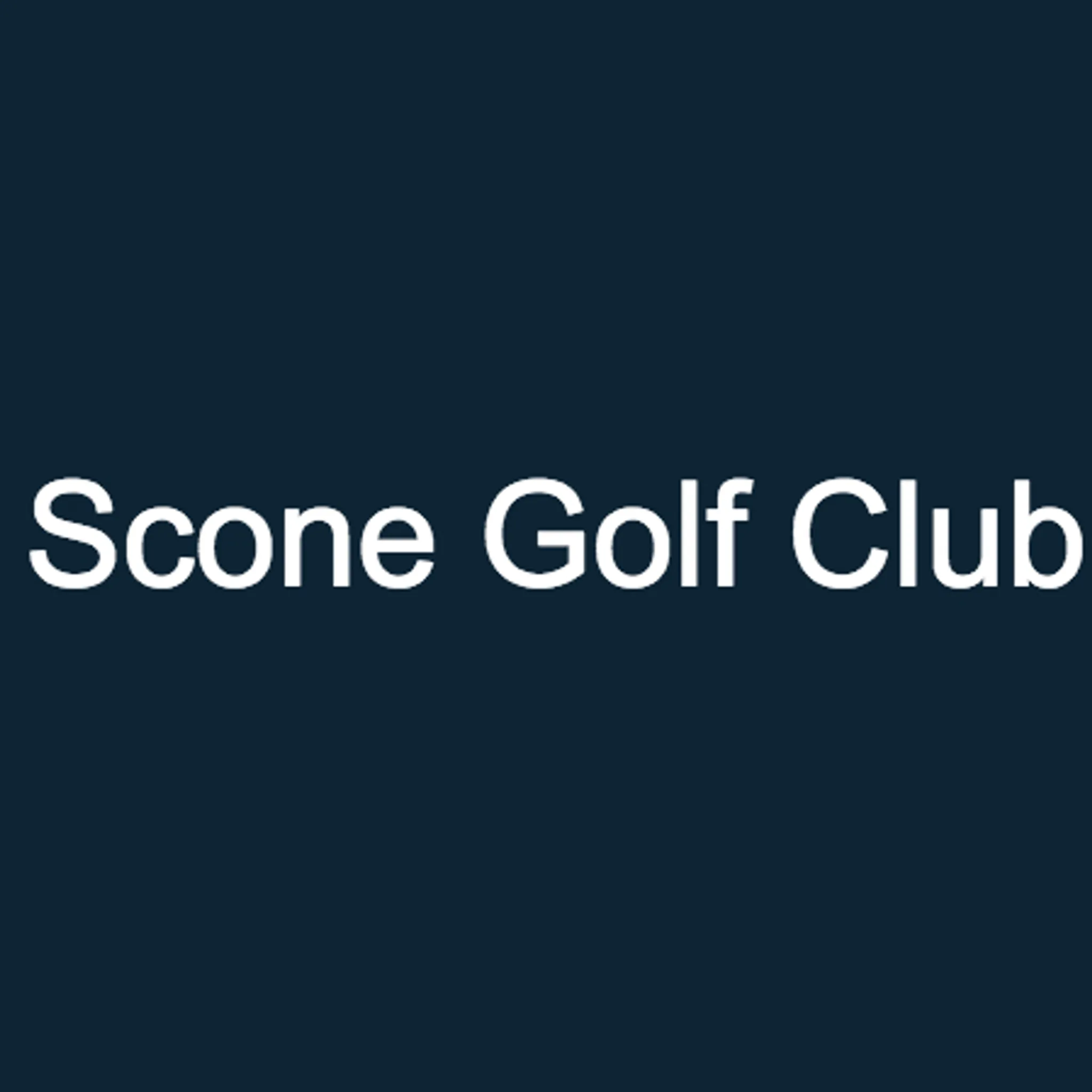 Scone Golf Club