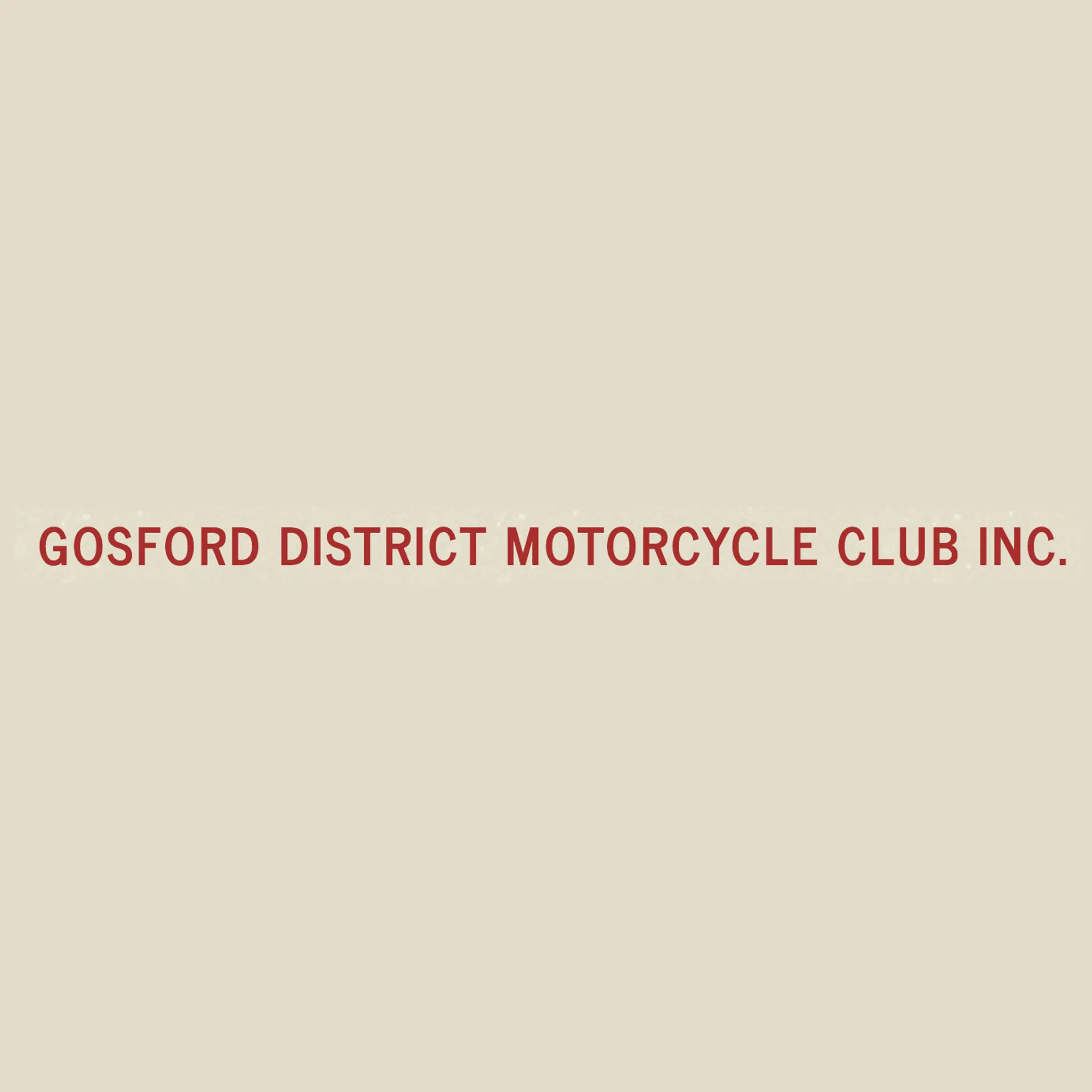 Gosford District Motorcycle Club