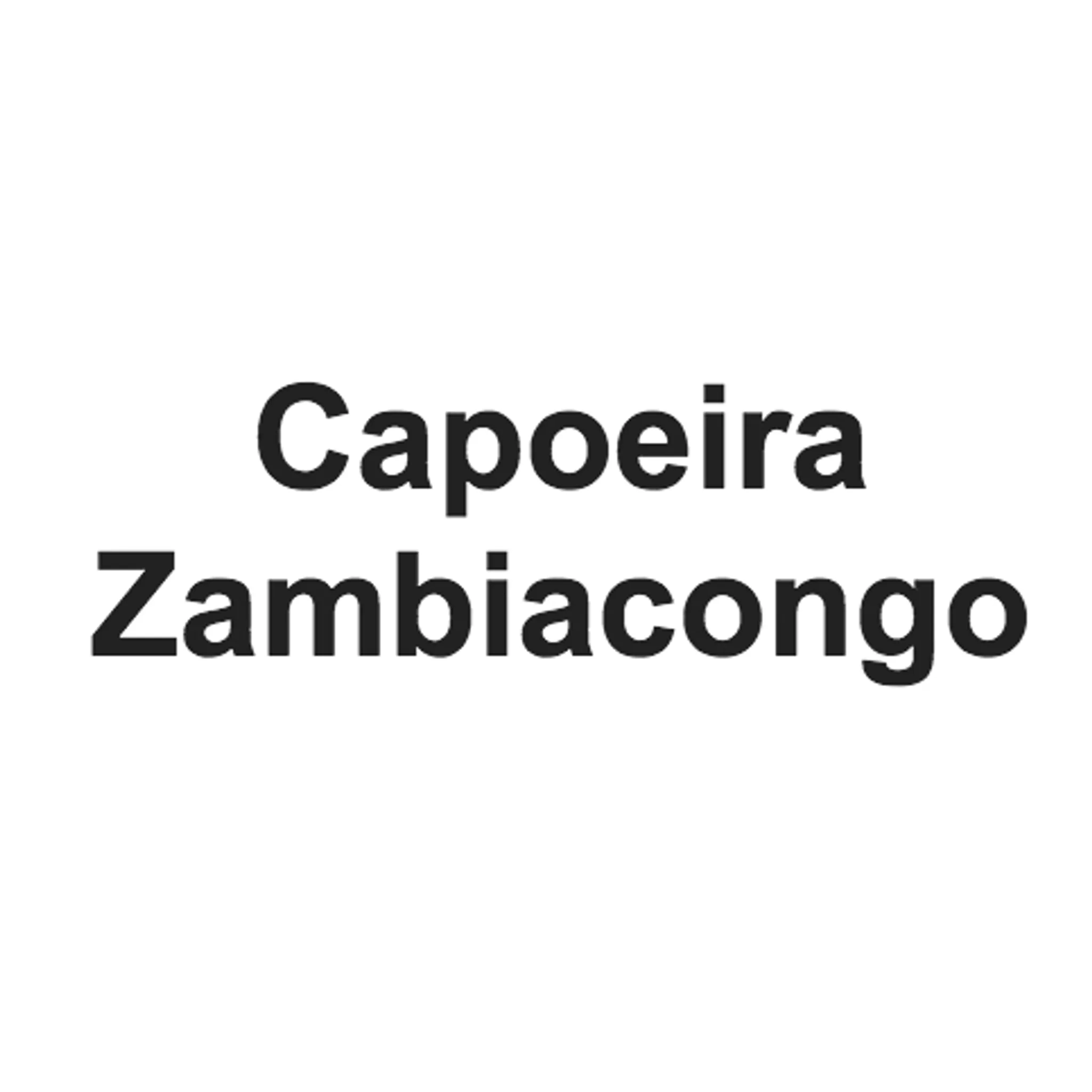 Capoeira Zambiacongo