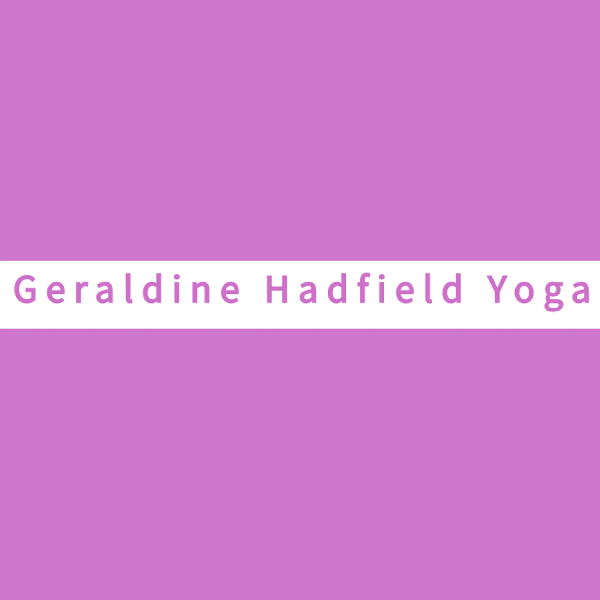 Geraldine Hadfield Yoga