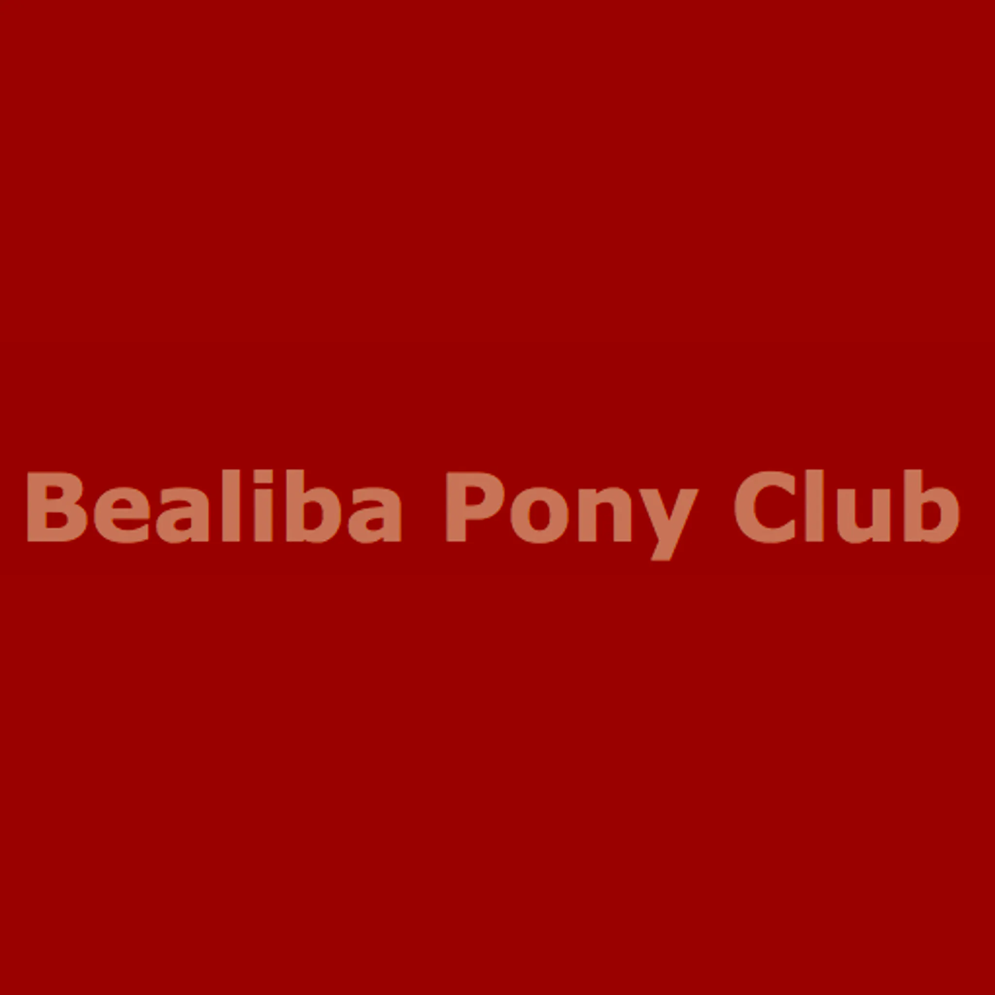 Bealiba Pony Club