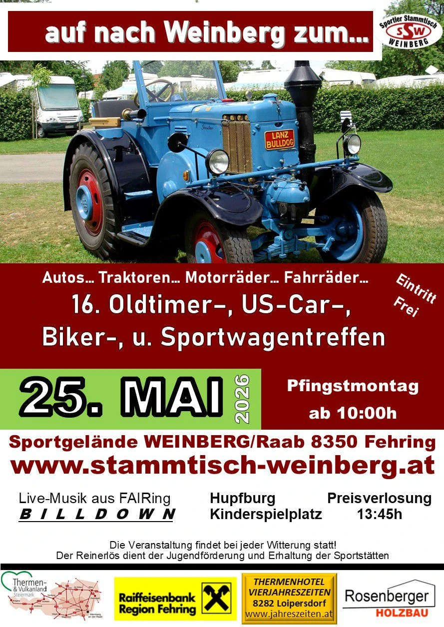 Sportler Stammtisch Weinberg