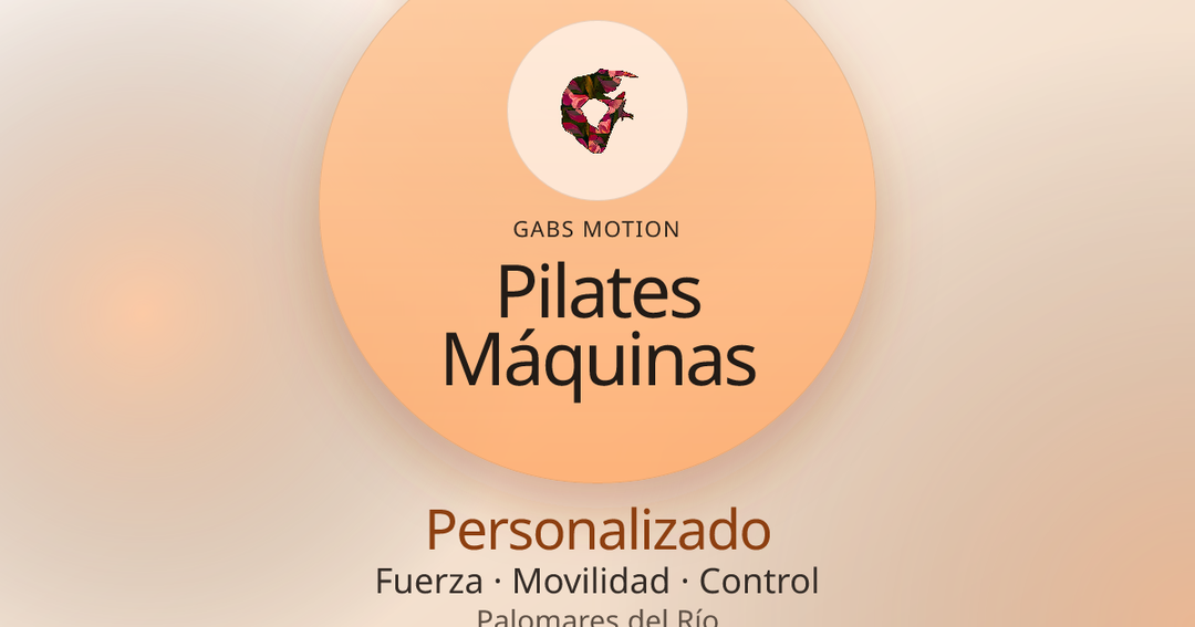 Gabs Motion Personal Pilates