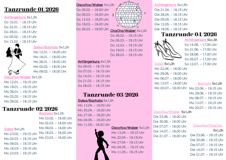 Tanzkurse Tanzschnuffel - Tanzschule