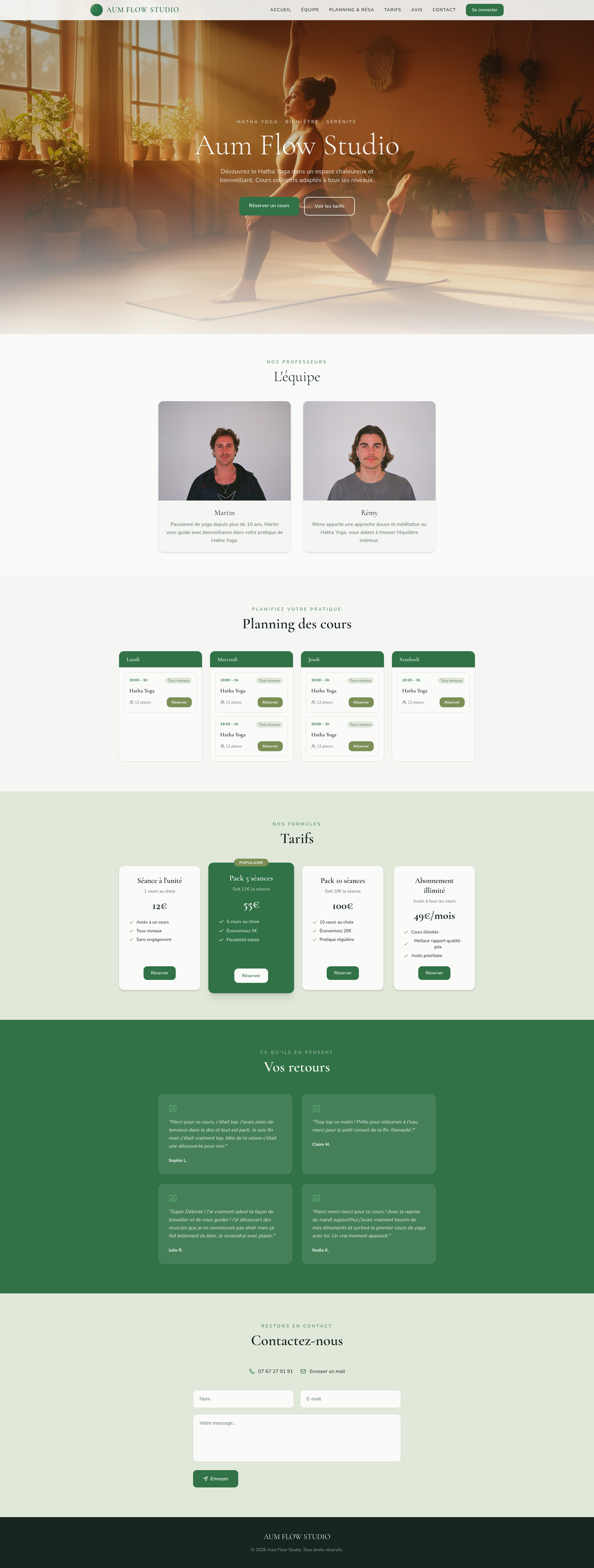 Aumflow Hatha Yoga