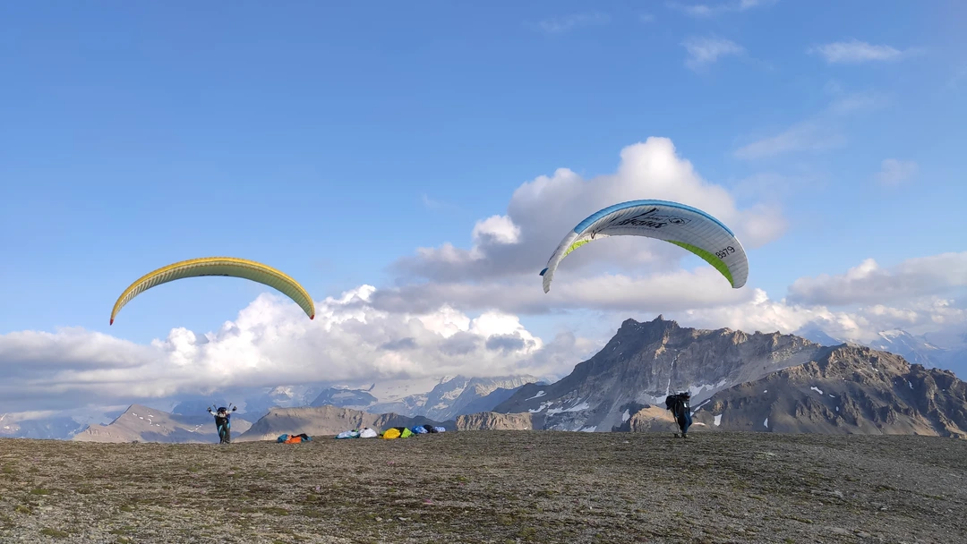 Startplatz Gleitschirm Heimatt