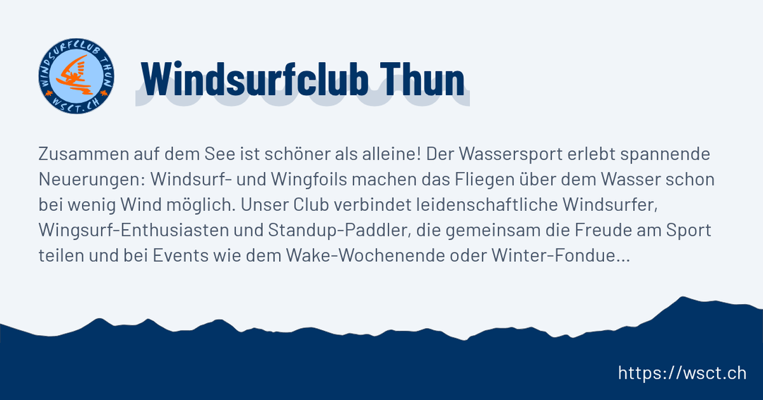 WSCT - Windsurfclub Thun