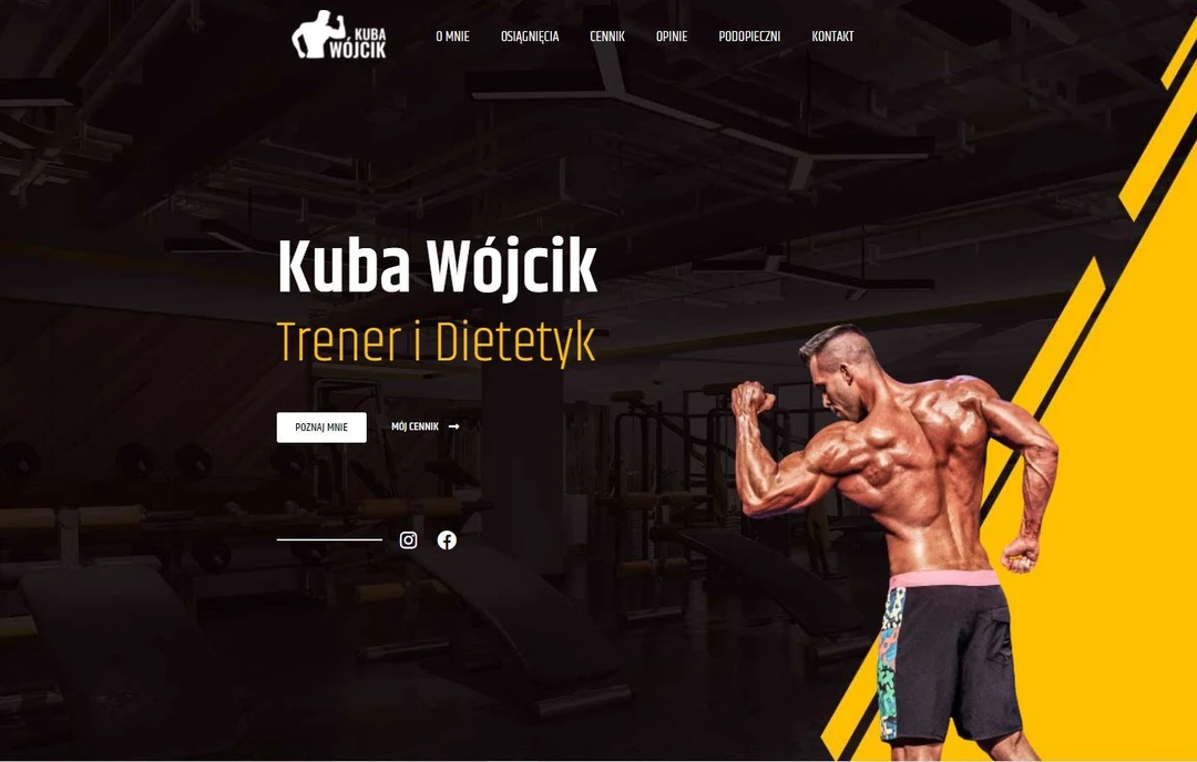 Kuba Wójcik Trener Personalny Instruktor Siłowni i Żywieniowiec Bielsko-Biała