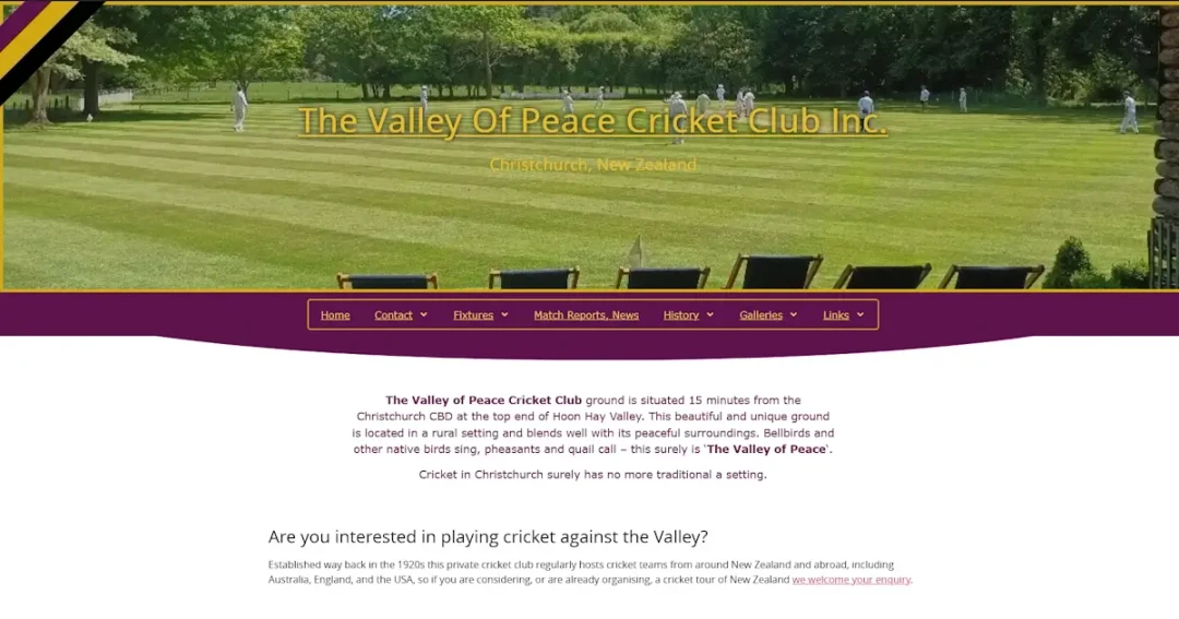 The Valley of Peace Cricket Club