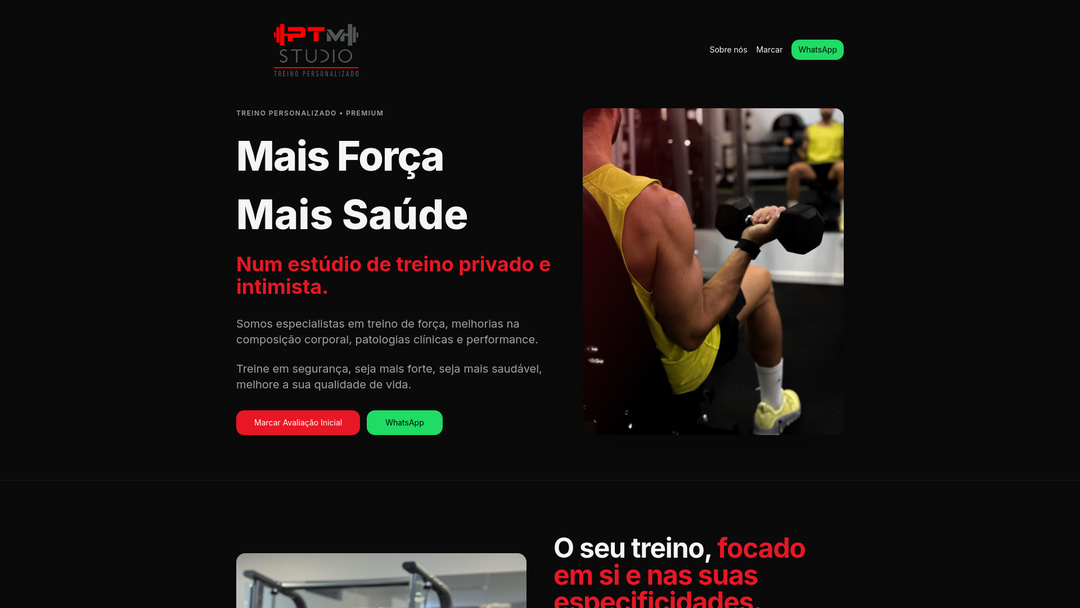 PTM Studio - Treino Personalizado