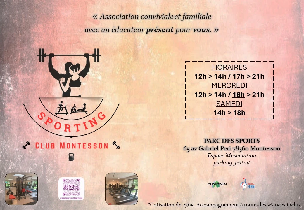 Sporting Club Montesson (musculation-fitness-remise en forme)